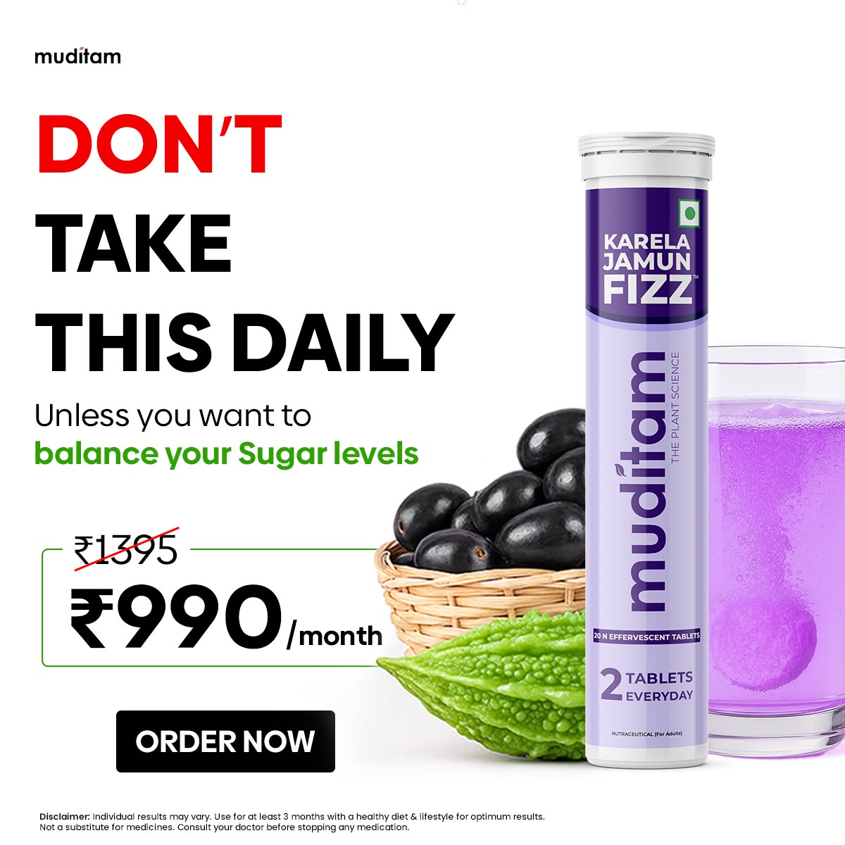 Muditam Ayurveda Facebook ad