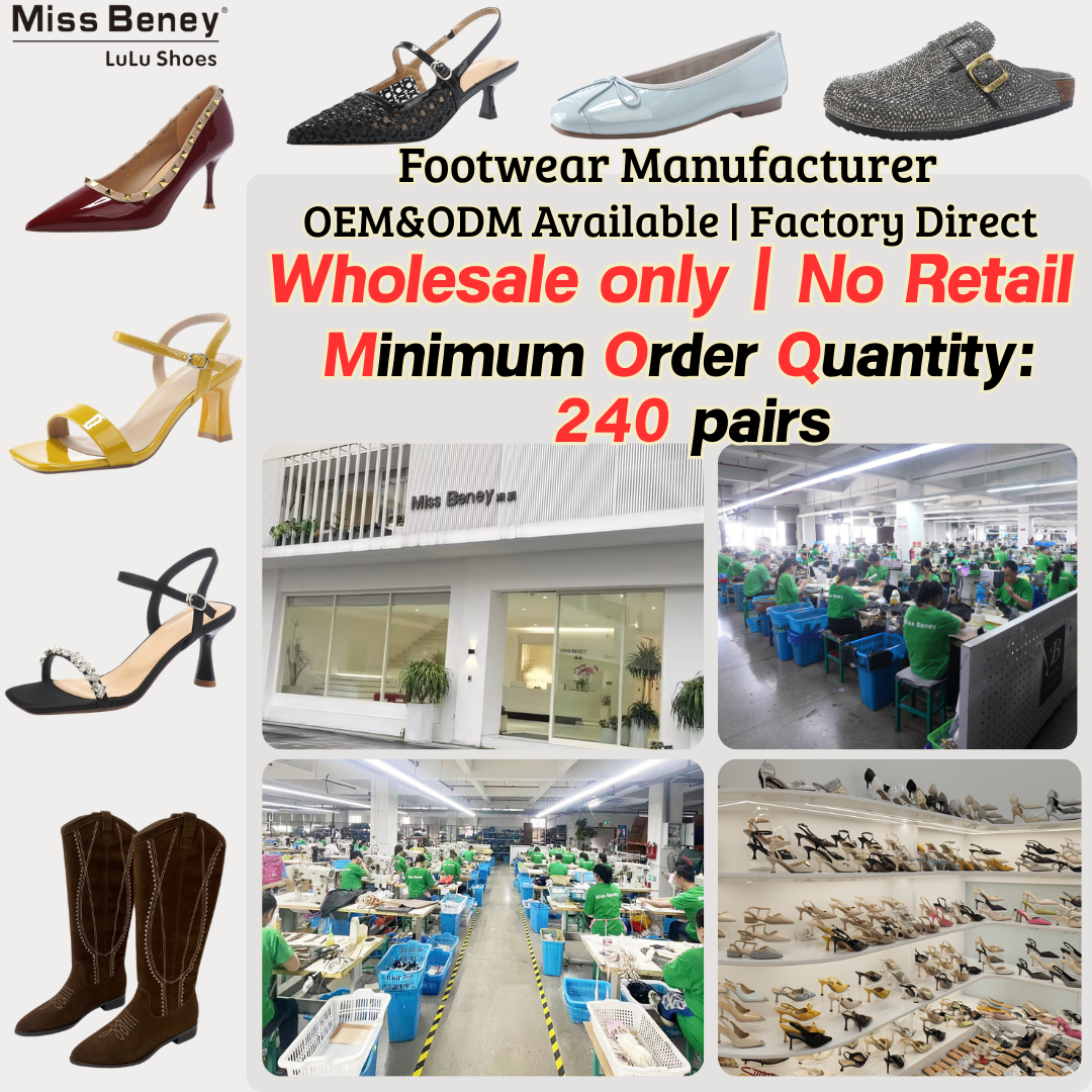 Beney Footwear Factory Facebook ad: Beney Footwear Factory | MOQ:240 pairs