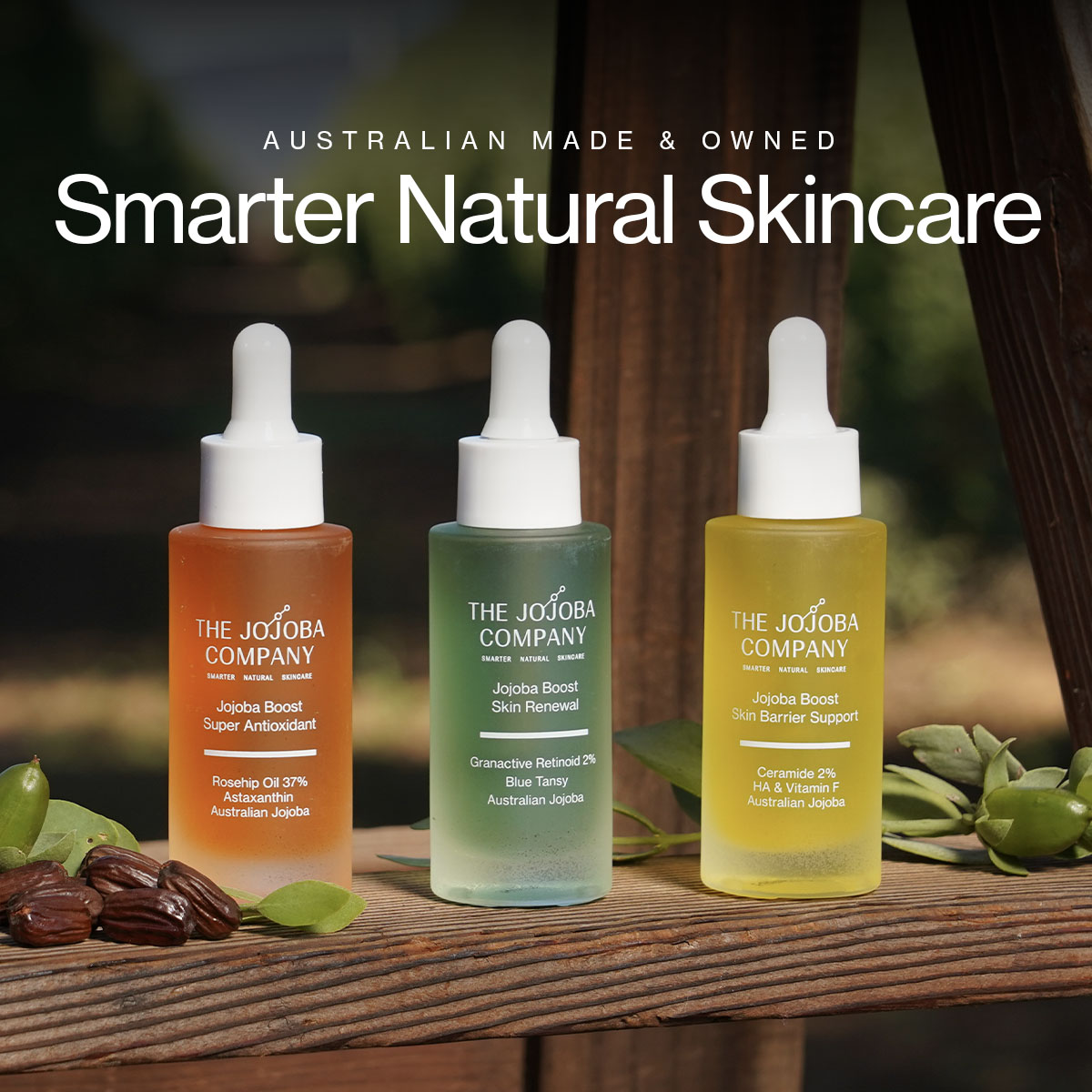 The Jojoba Company Facebook ad