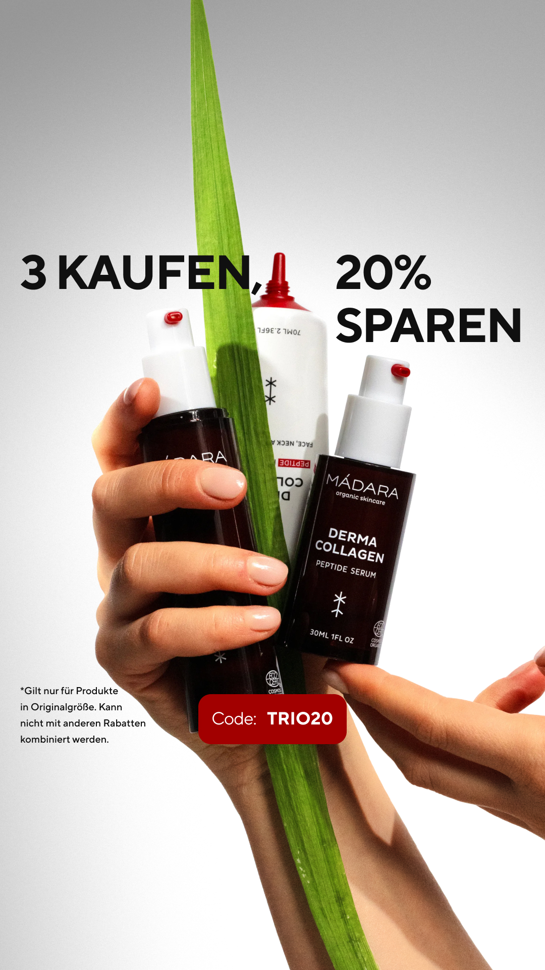 Mádara Organic Skincare Facebook ad