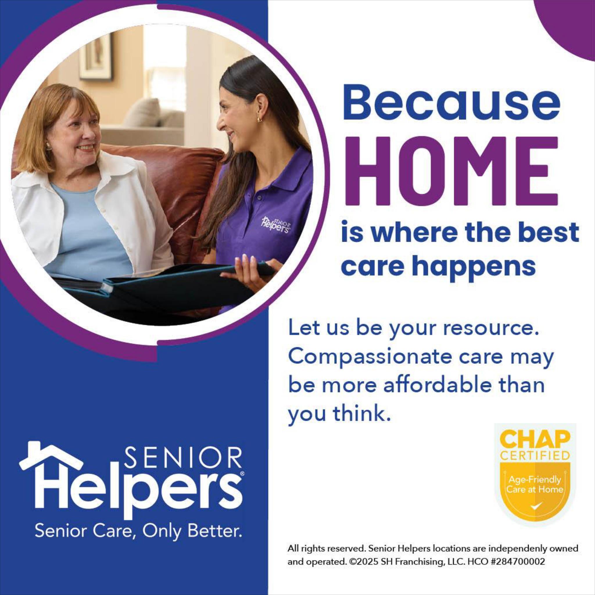 Medicare Simplified by Rebecca Emerson Facebook ad: Senior Helpers