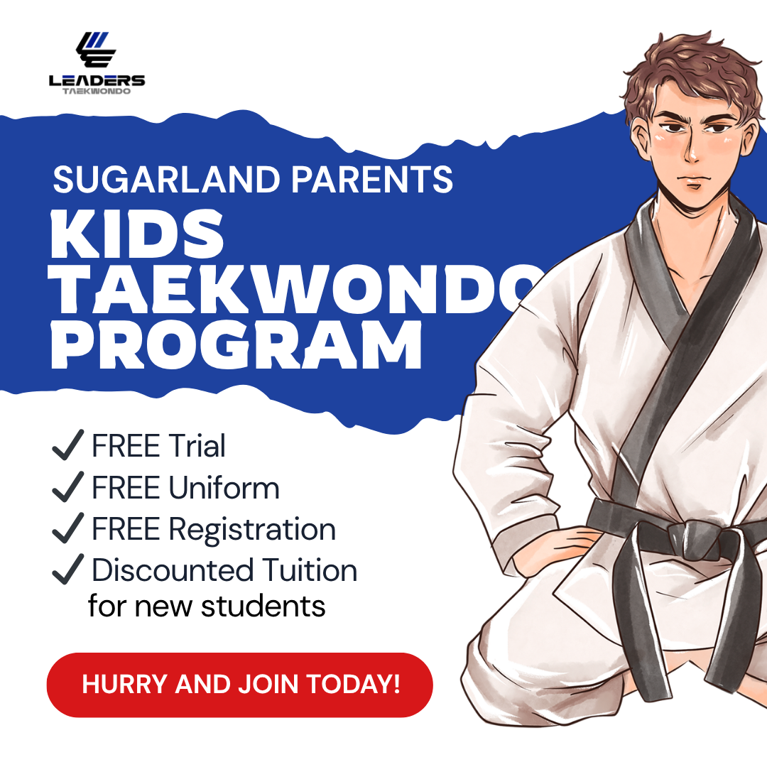Leaders Taekwondo Sugar Land Facebook ad: Spring Into Focus & Confidence