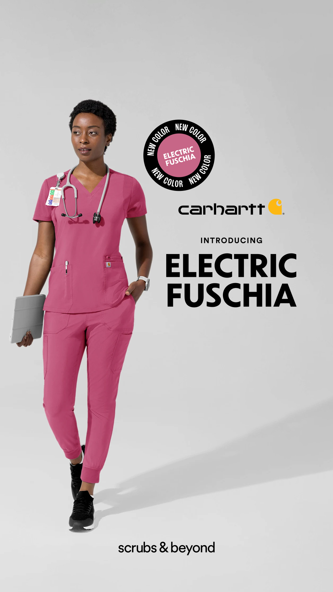 Scrubs & Beyond Facebook ad