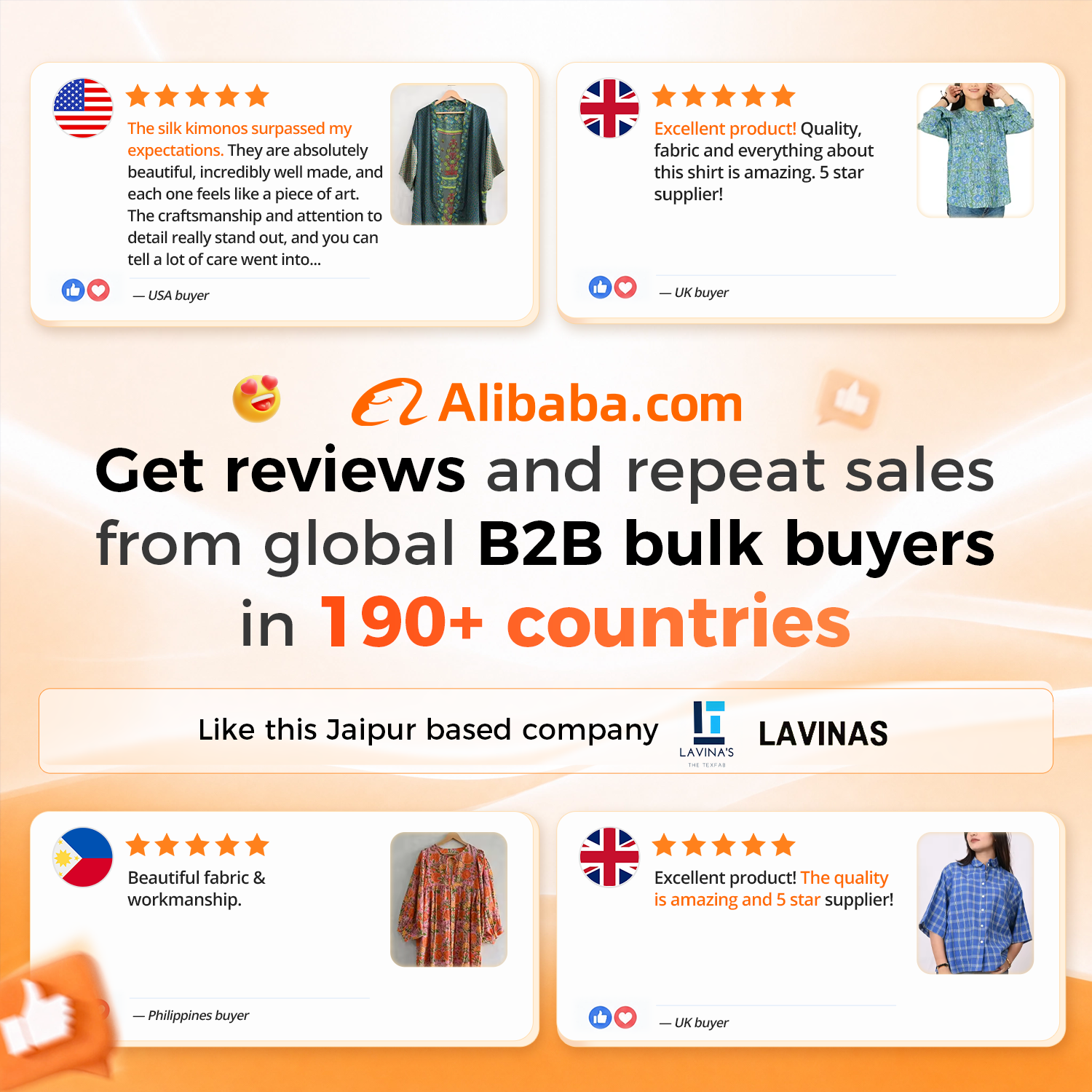 Sell on Alibaba.com Facebook ad