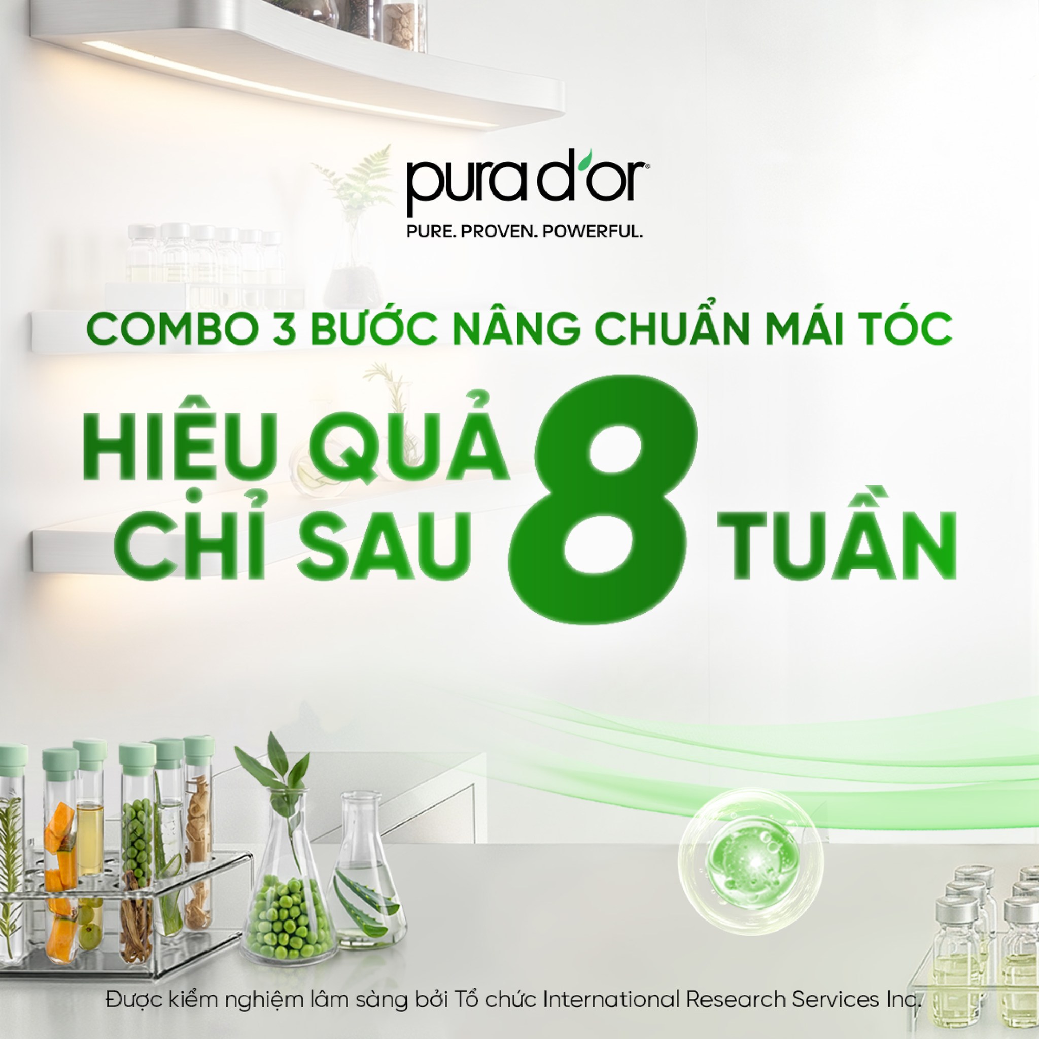 PURA D'OR Vietnam Facebook ad: MINH BẠCH HIỆU QUẢ CHỈ SAU 8 TUẦN…