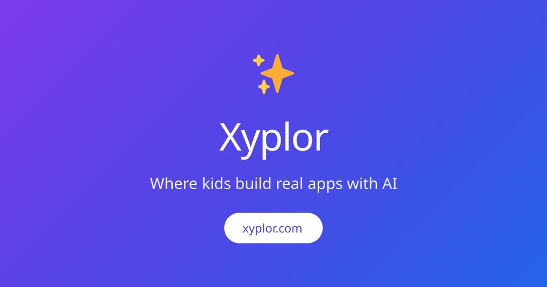 Xyplor Facebook ad: Xyplor Summer Camp 2026, Kids Build Real Portfolio Projects
