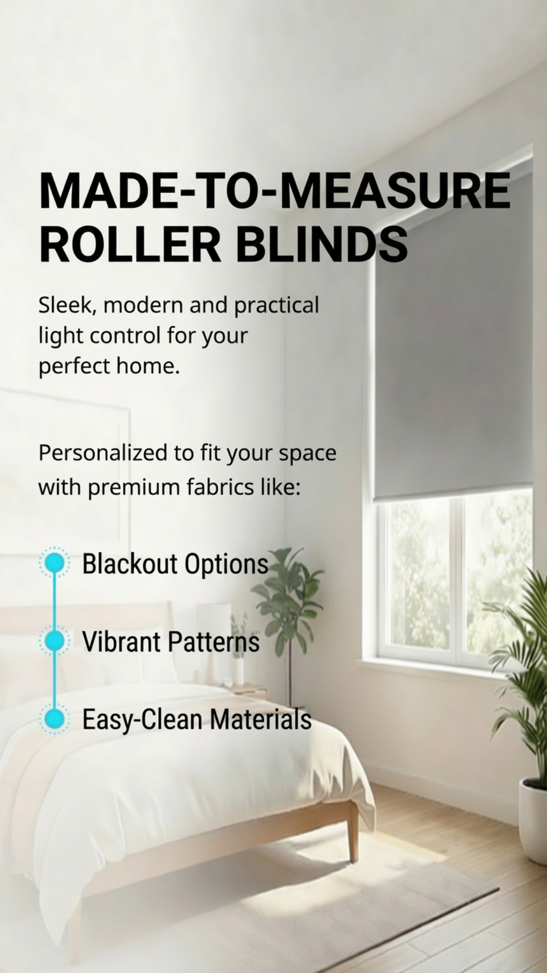 Baileys Blinds Ltd Facebook ad from Apr 9, 2026