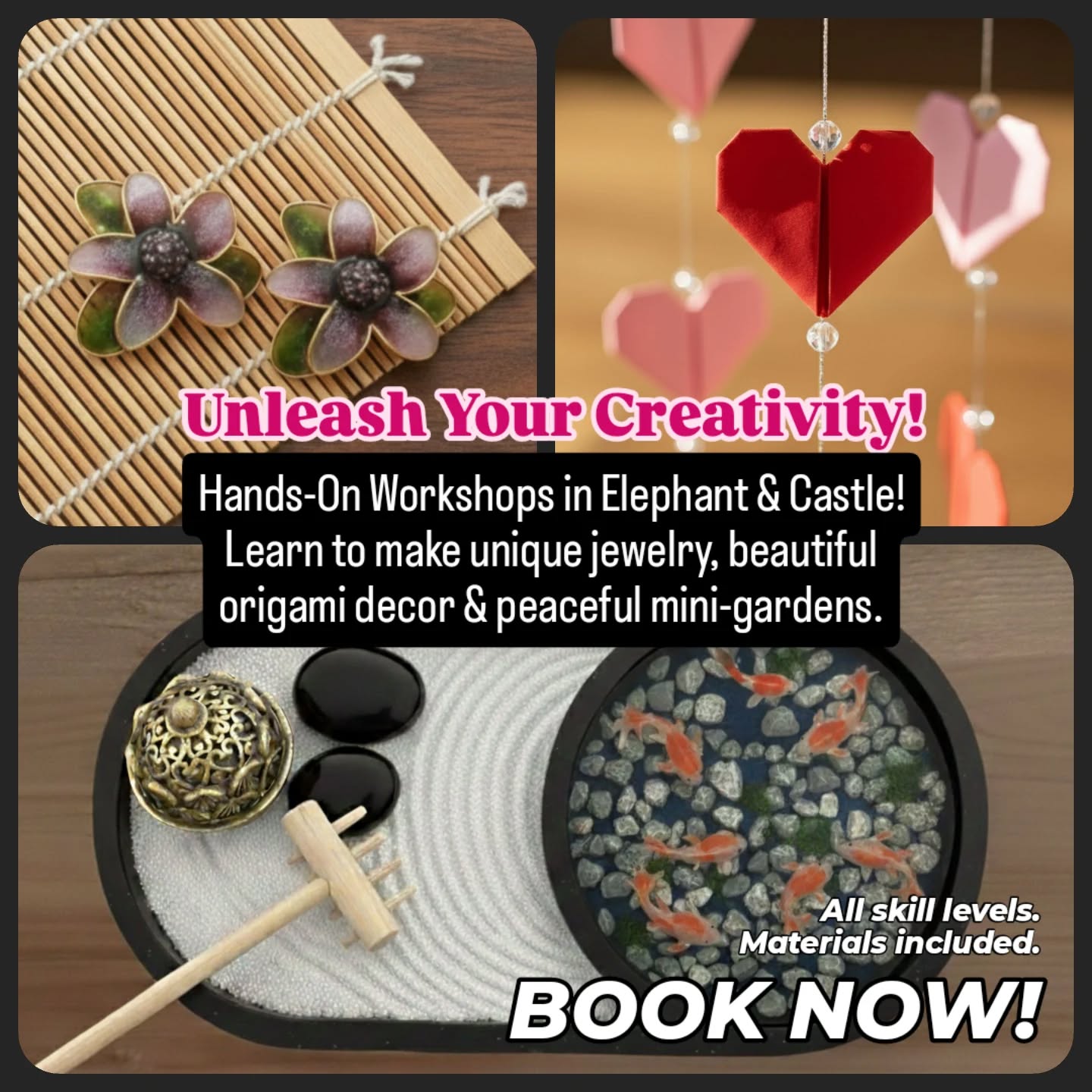 Kaizen Facebook ad: Kaizen Classes