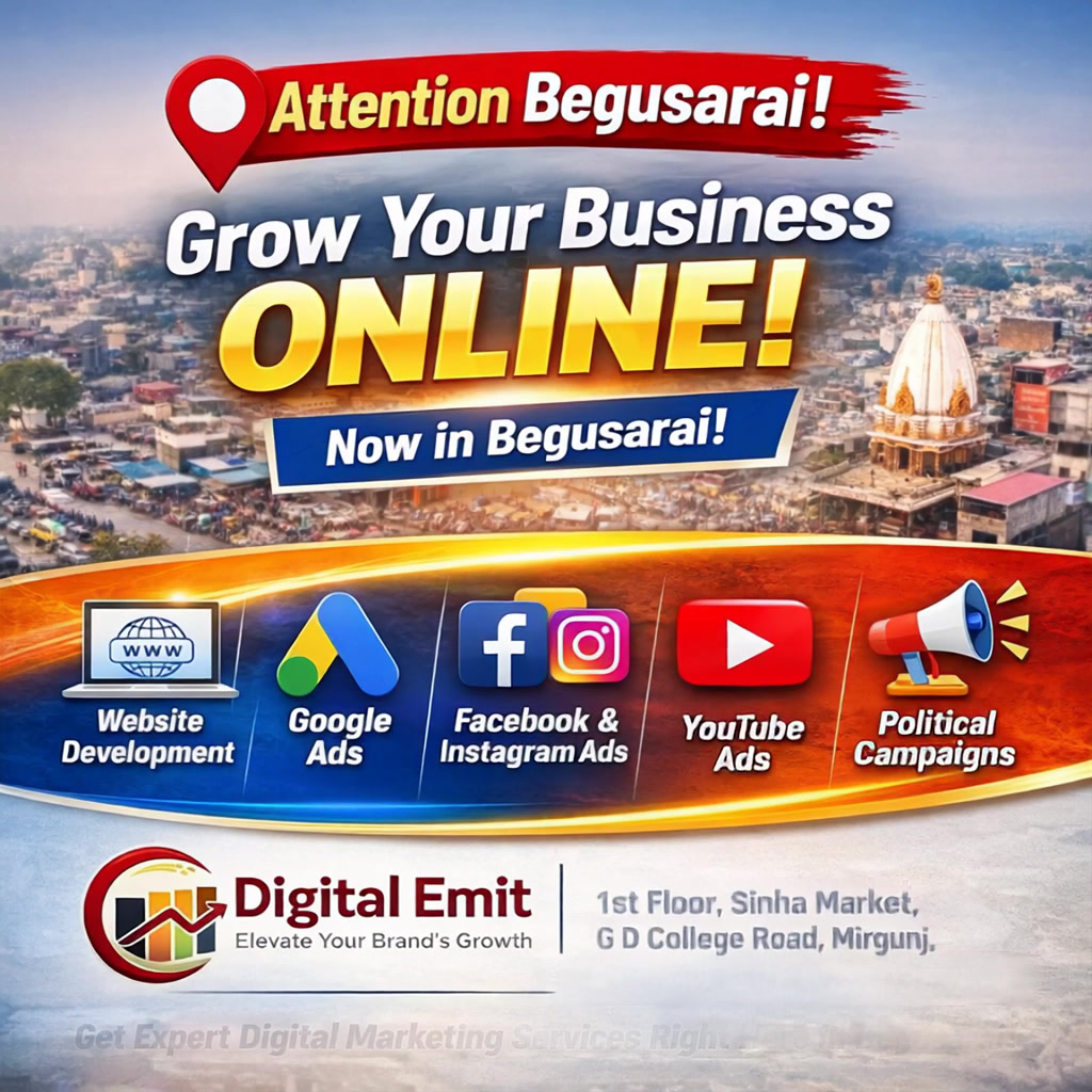 Digital Emit- Digital Marketing Agency Facebook ad: Grow Your Business with Digital Emit