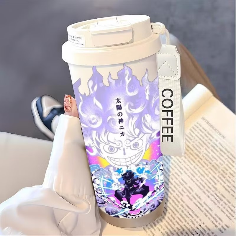 พ่อบ้านอยากได้ Facebook ad: แก้วกาแฟลายลูฟี่จากวันพีช เท่ ดุดัน มีพลังสุด ๆ