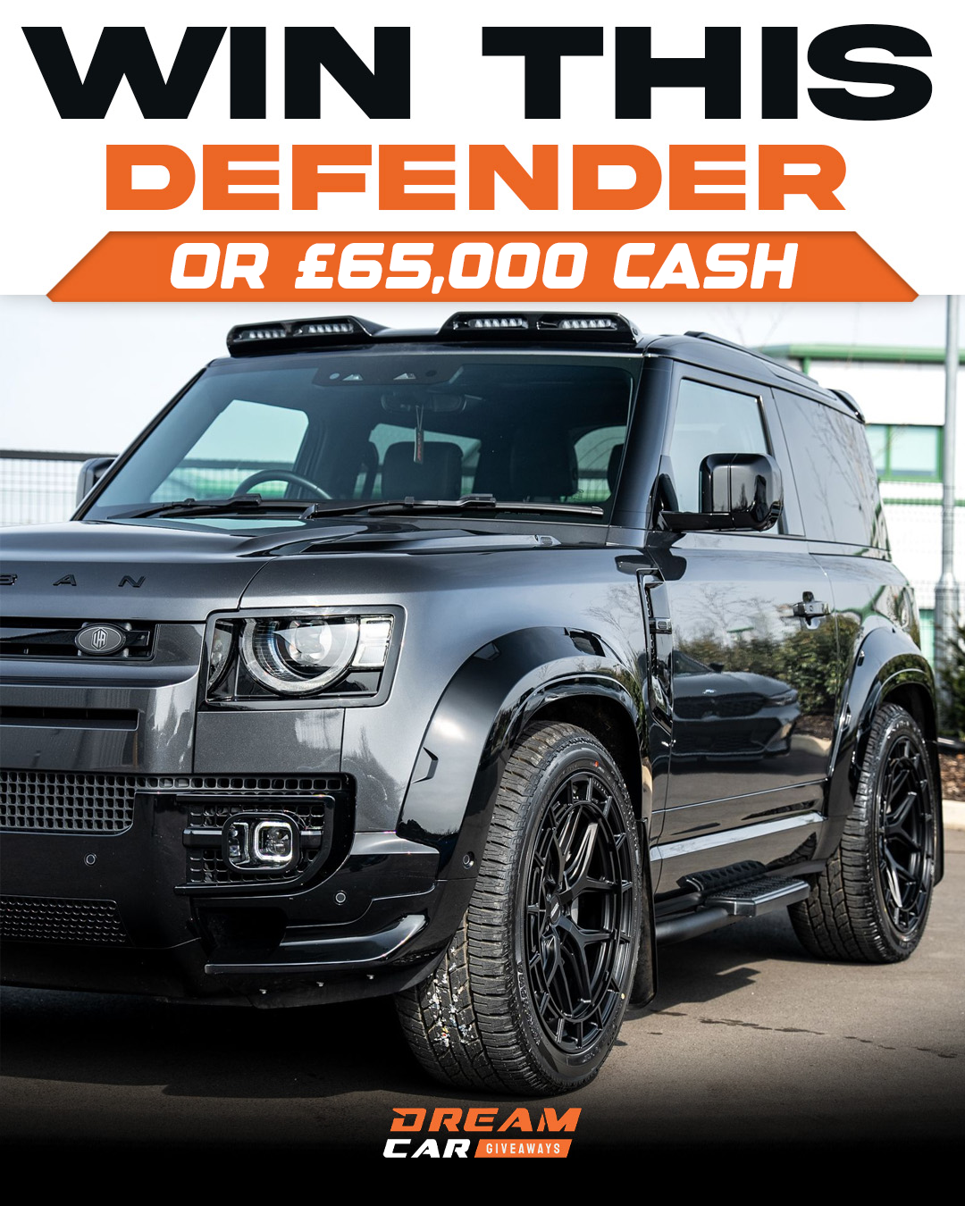 Dream Car Giveaways Facebook ad