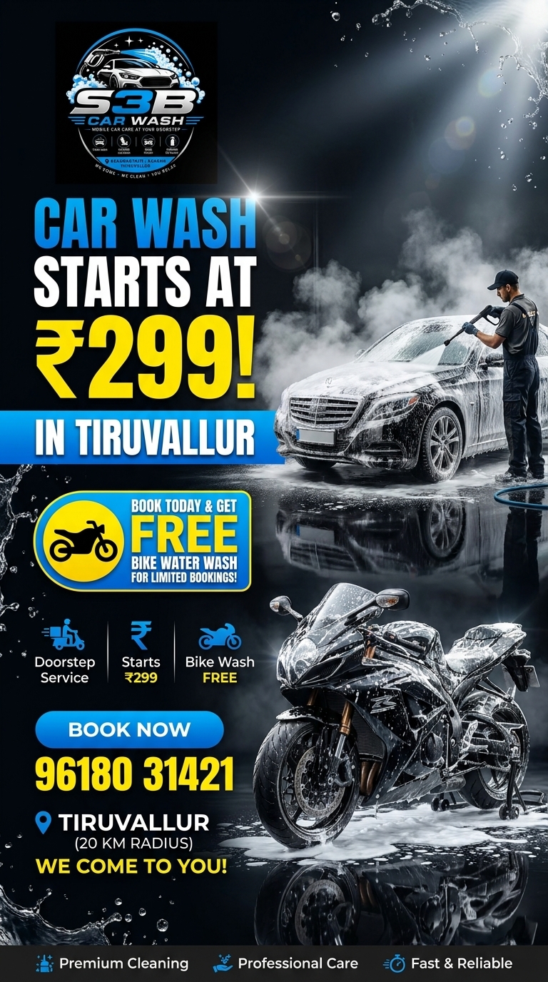 S3B CarWash Facebook ad