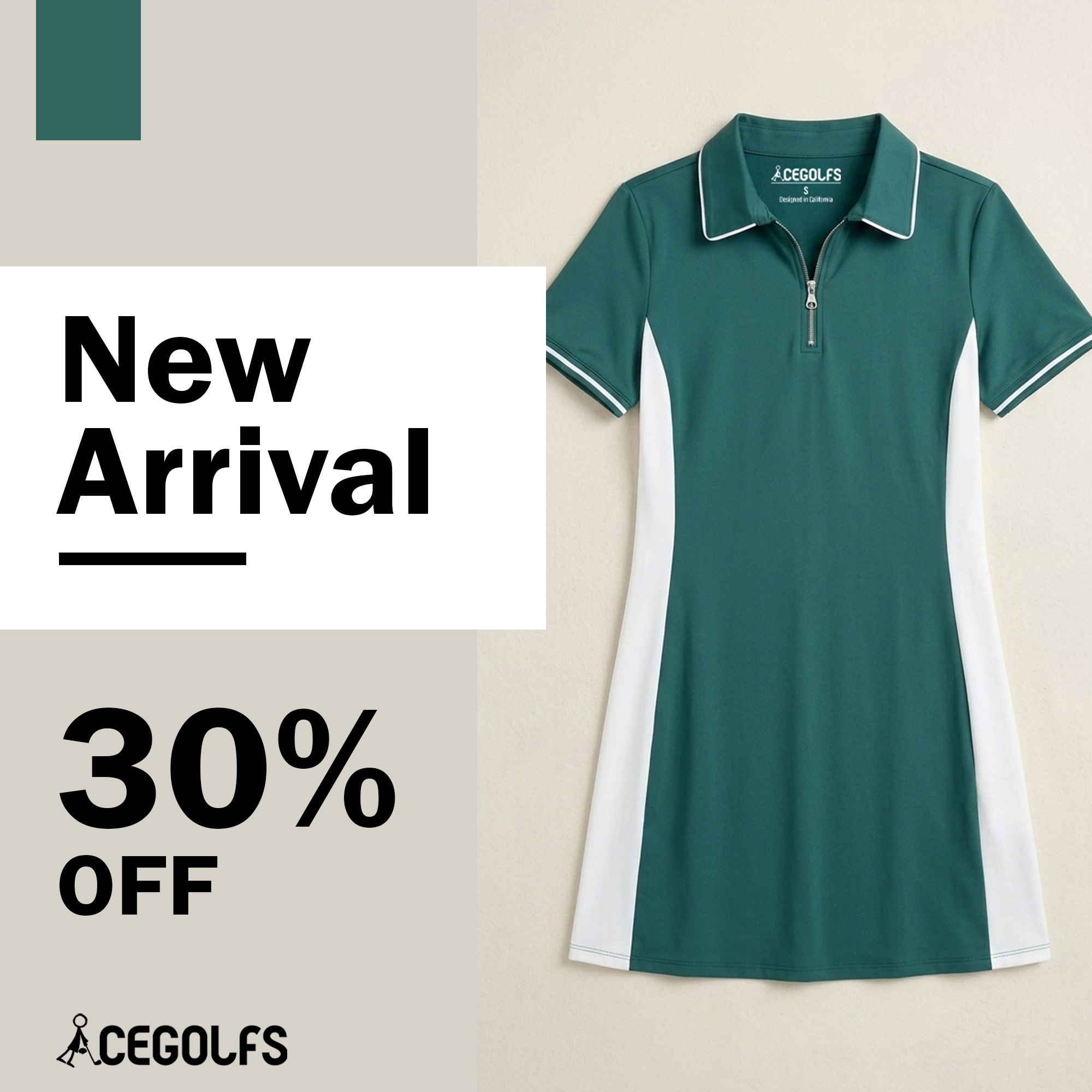 Acegolfs Facebook ad