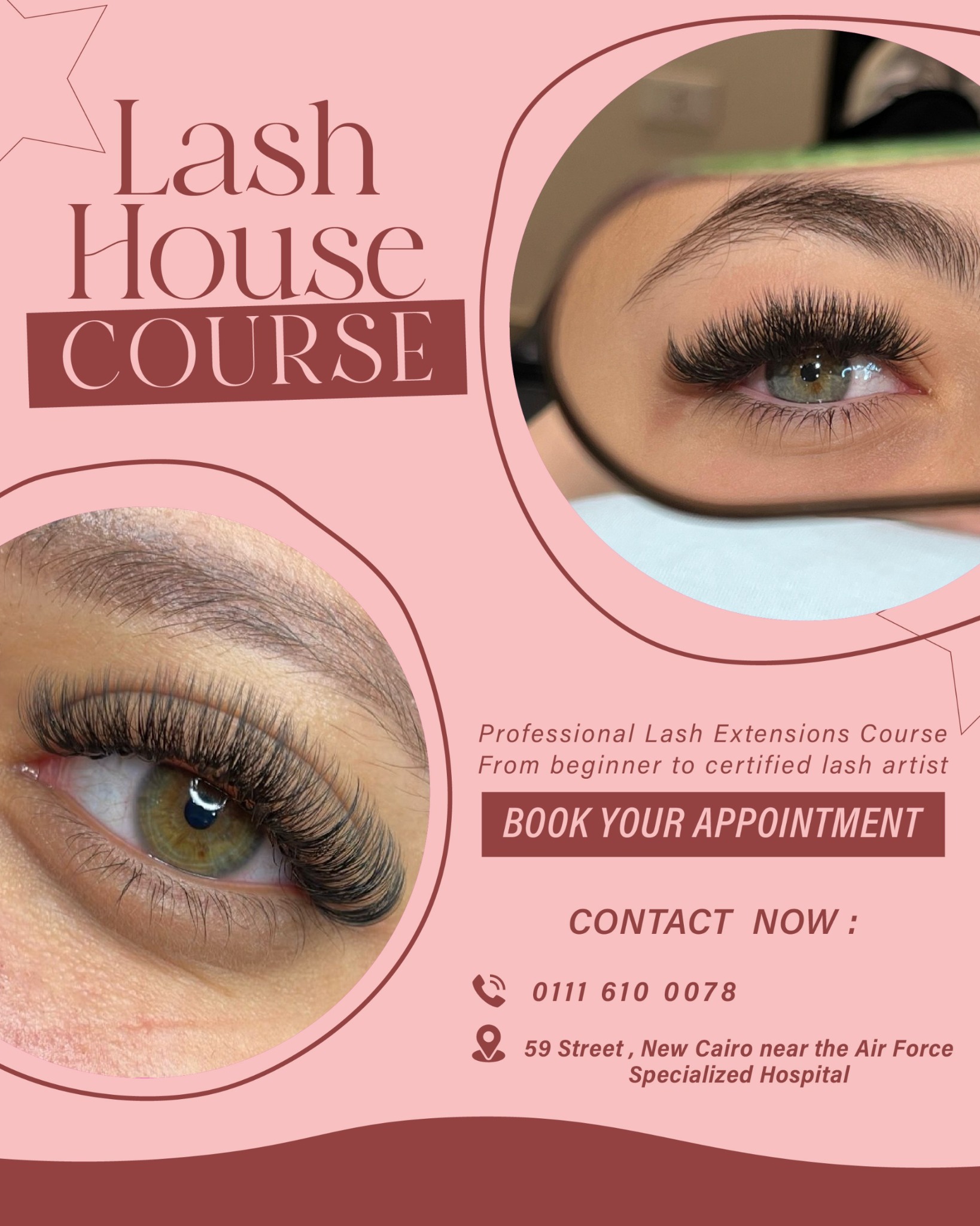Lash House Facebook ad