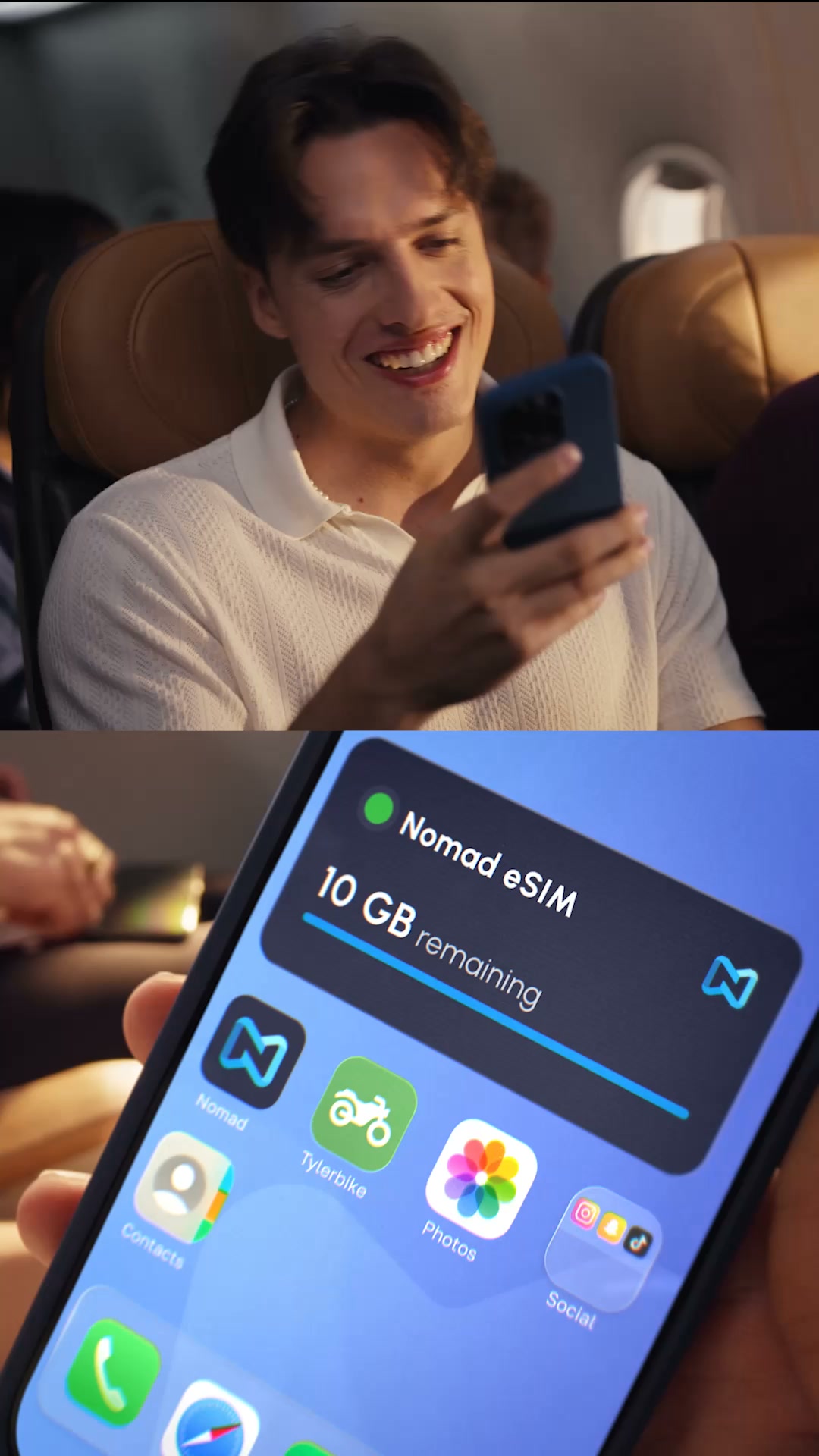 Nomad Esim Facebook ad: Where Will Summer Take You?