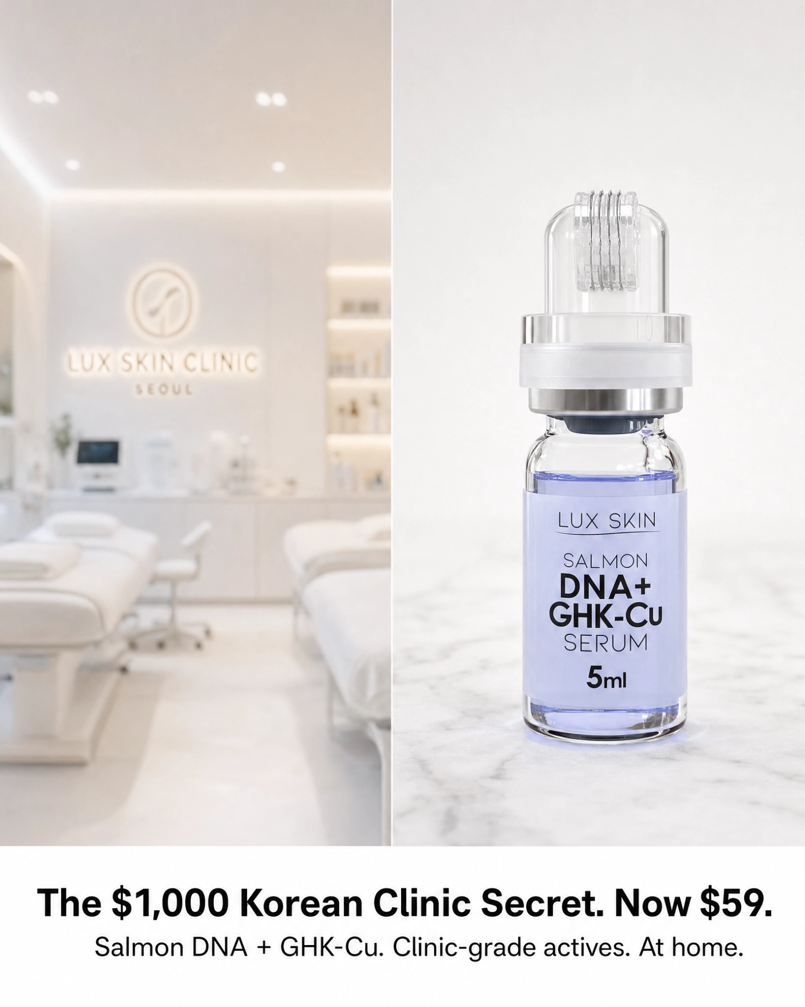 LUX SKIN Facebook ad