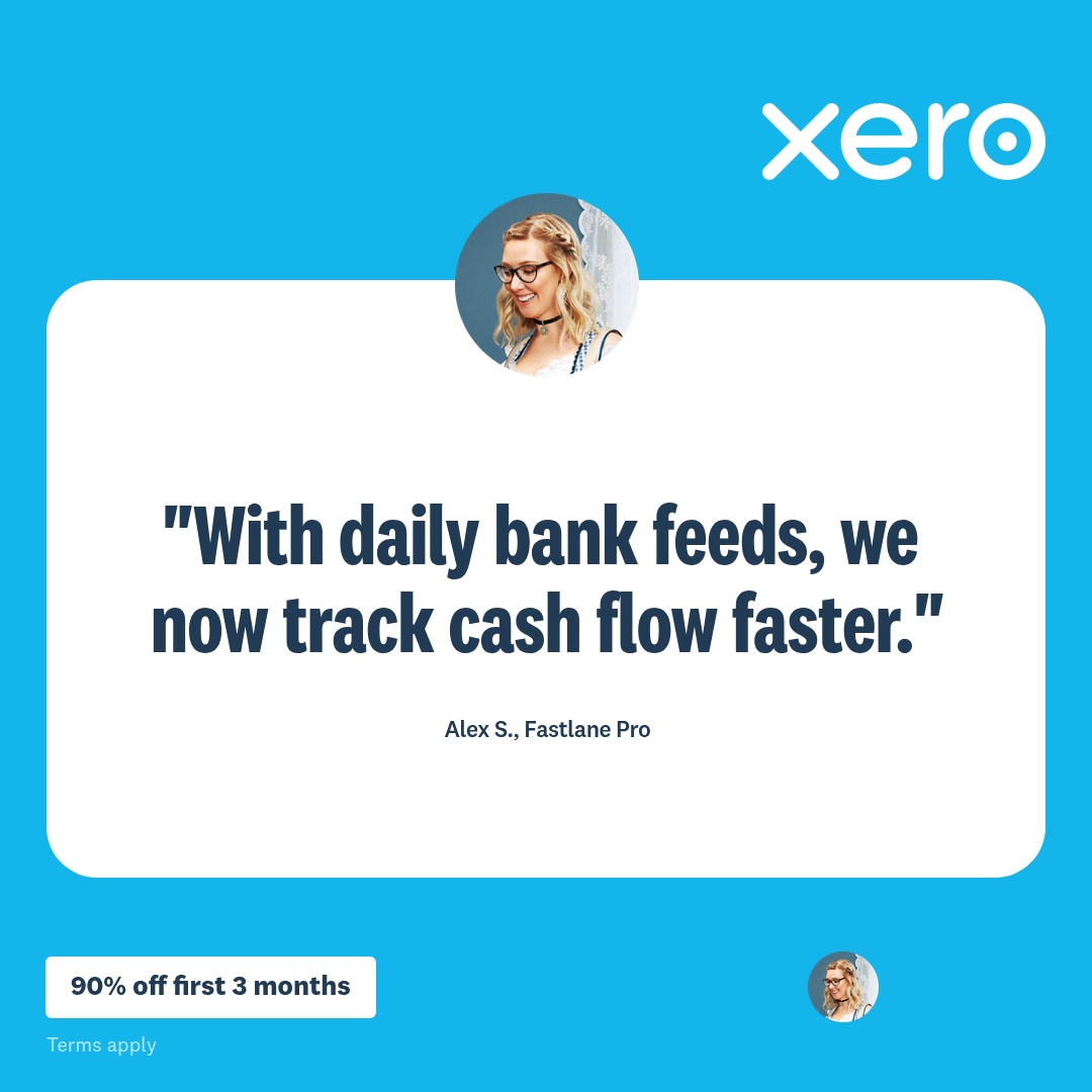 Xero Facebook ad