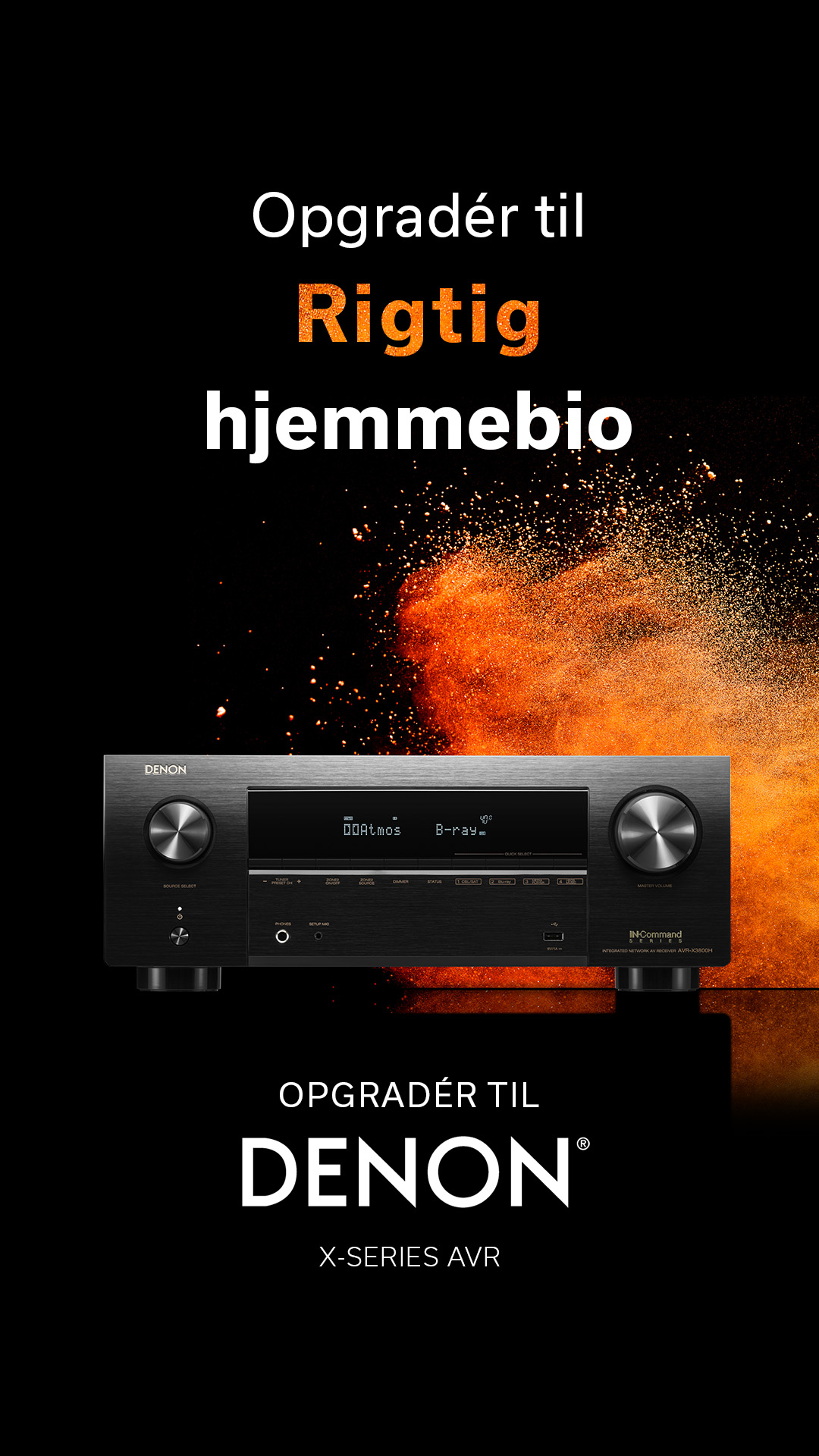 Denon Facebook ad