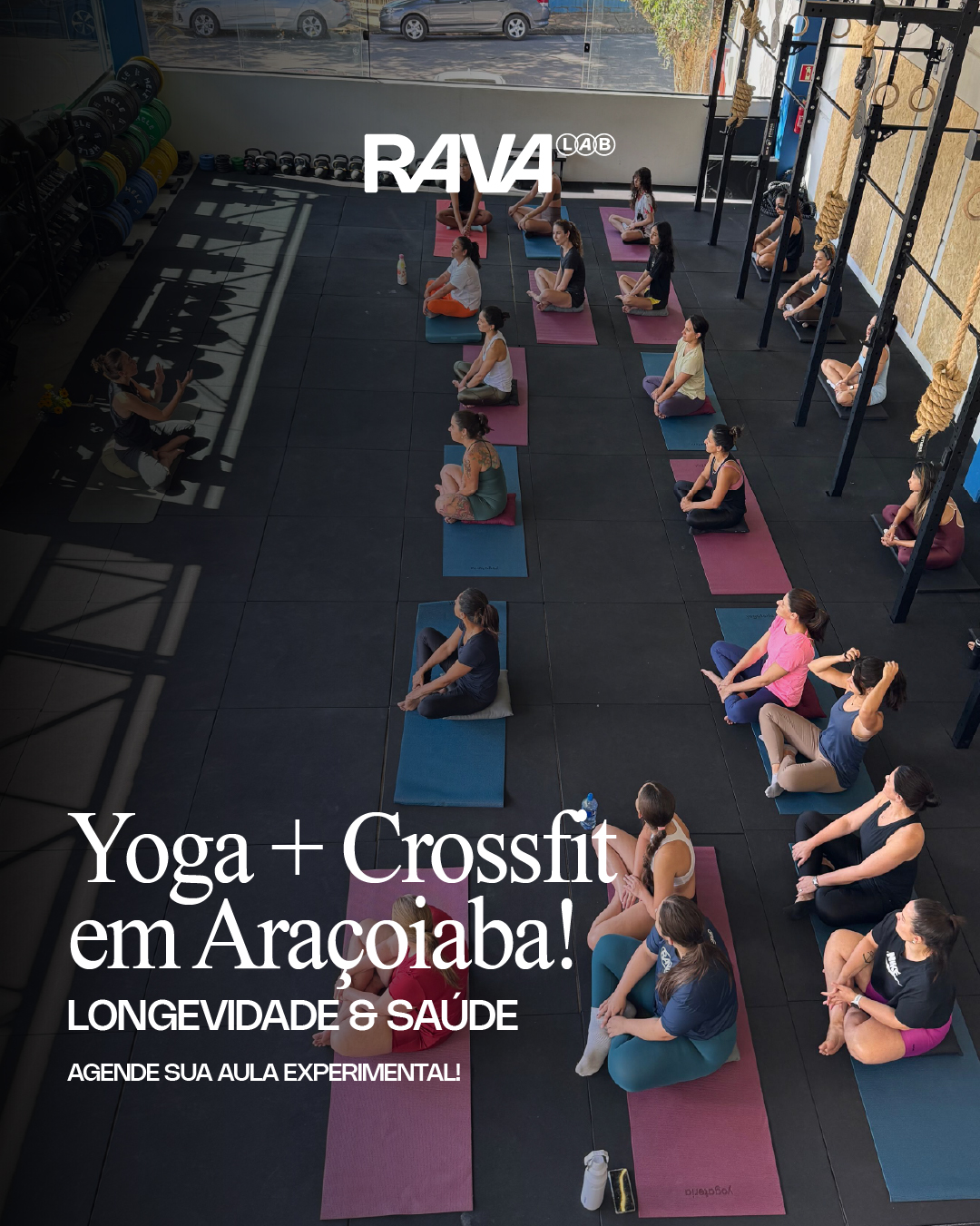 Rava Lab Crossfit Facebook ad: Novidade em Araçoiaba