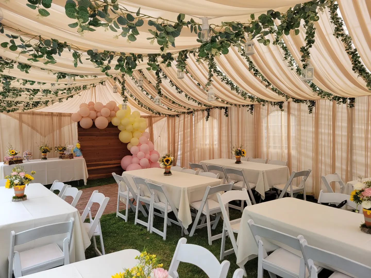 Rigo Rental Facebook ad: Winnie the Pooh inspired Baby Shower