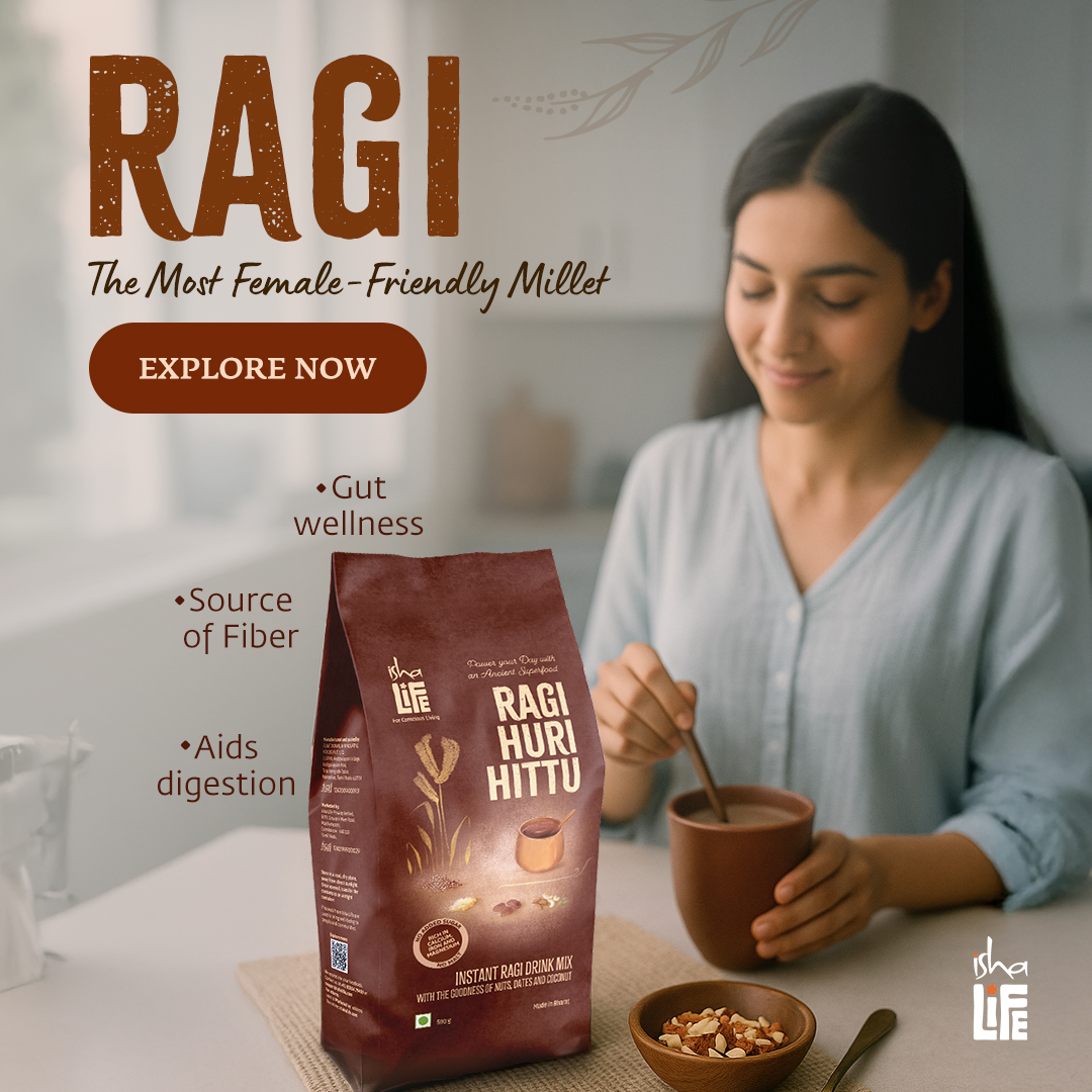 Isha Life Facebook ad