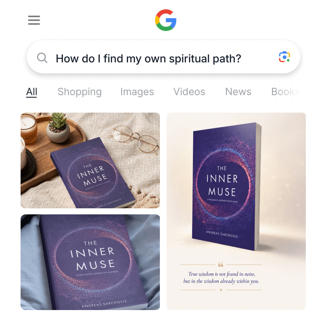 Andreas Sarchosis Facebook ad: The Light You Have Been Searching For Is Already Inside You