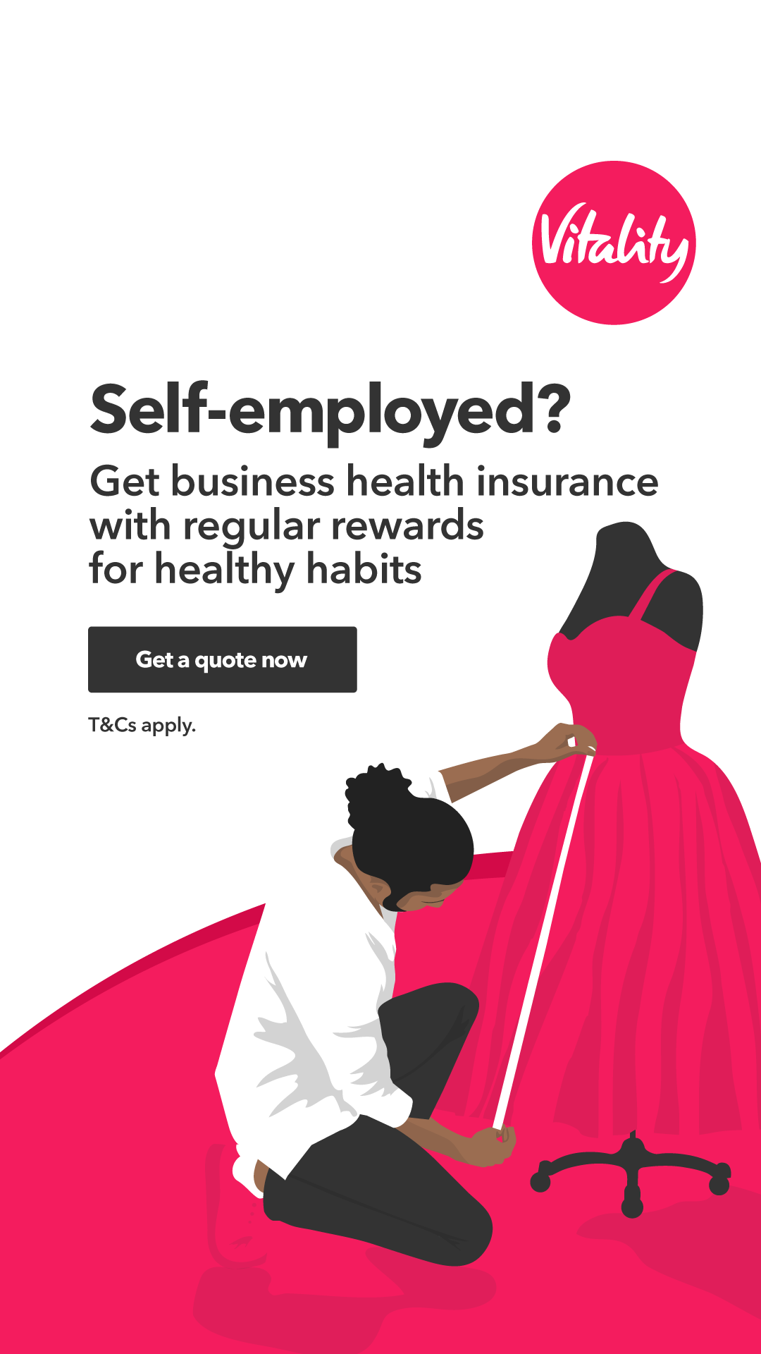 Vitality UK Facebook ad