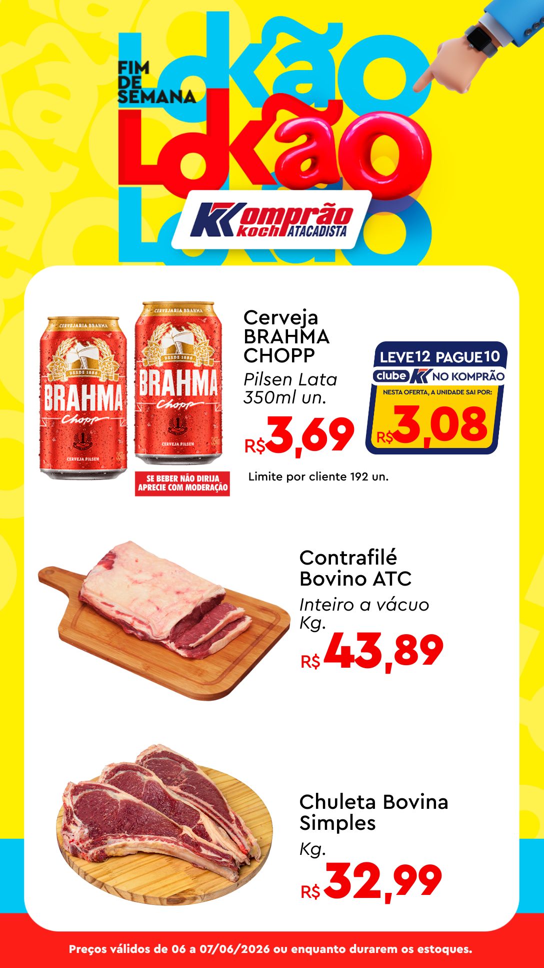Komprão Koch Atacadista Facebook ad