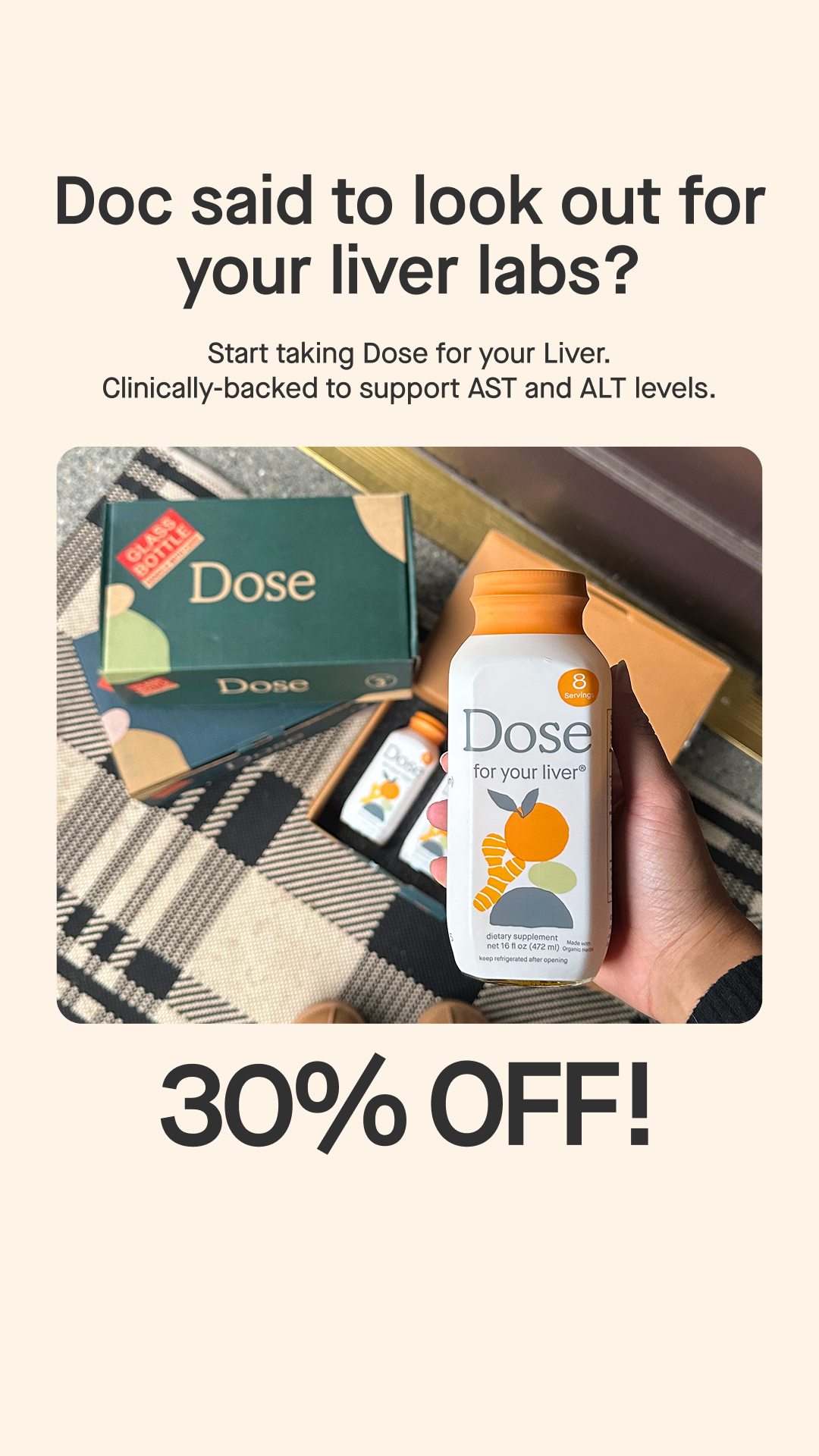 Dose Facebook ad