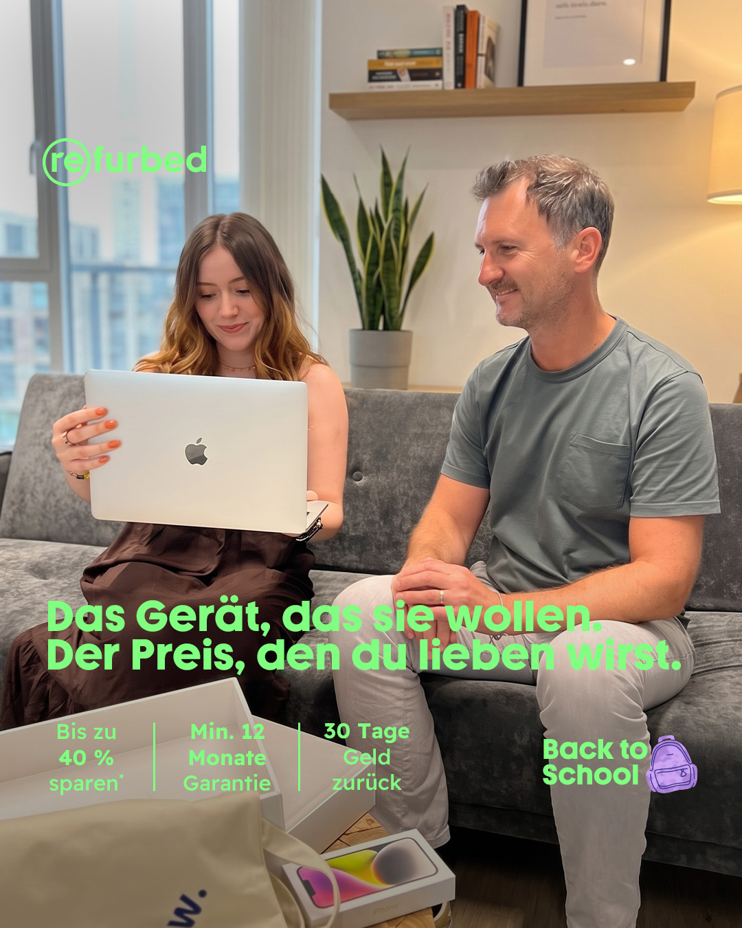 refurbed Facebook ad