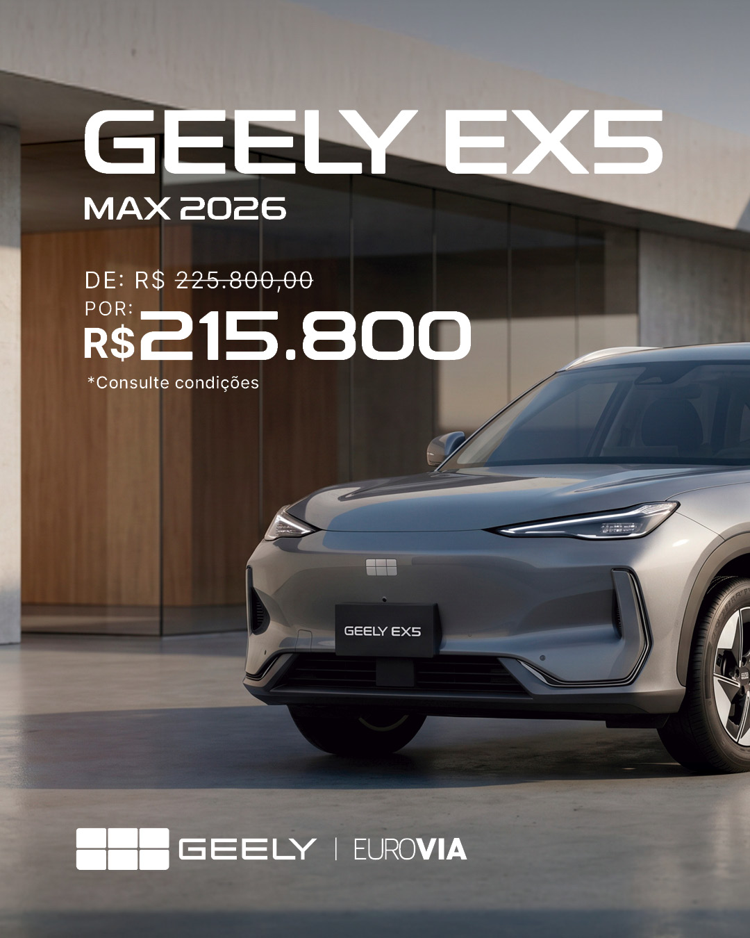 Eurovia Geely Facebook ad: O SUV elétrico que une tecnologia, conforto e…