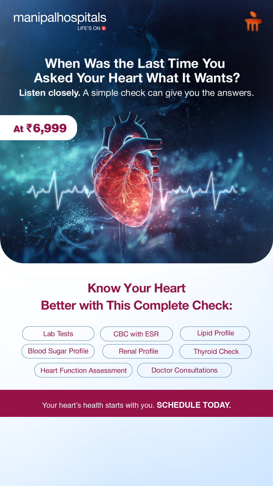 Manipal Hospitals Facebook ad