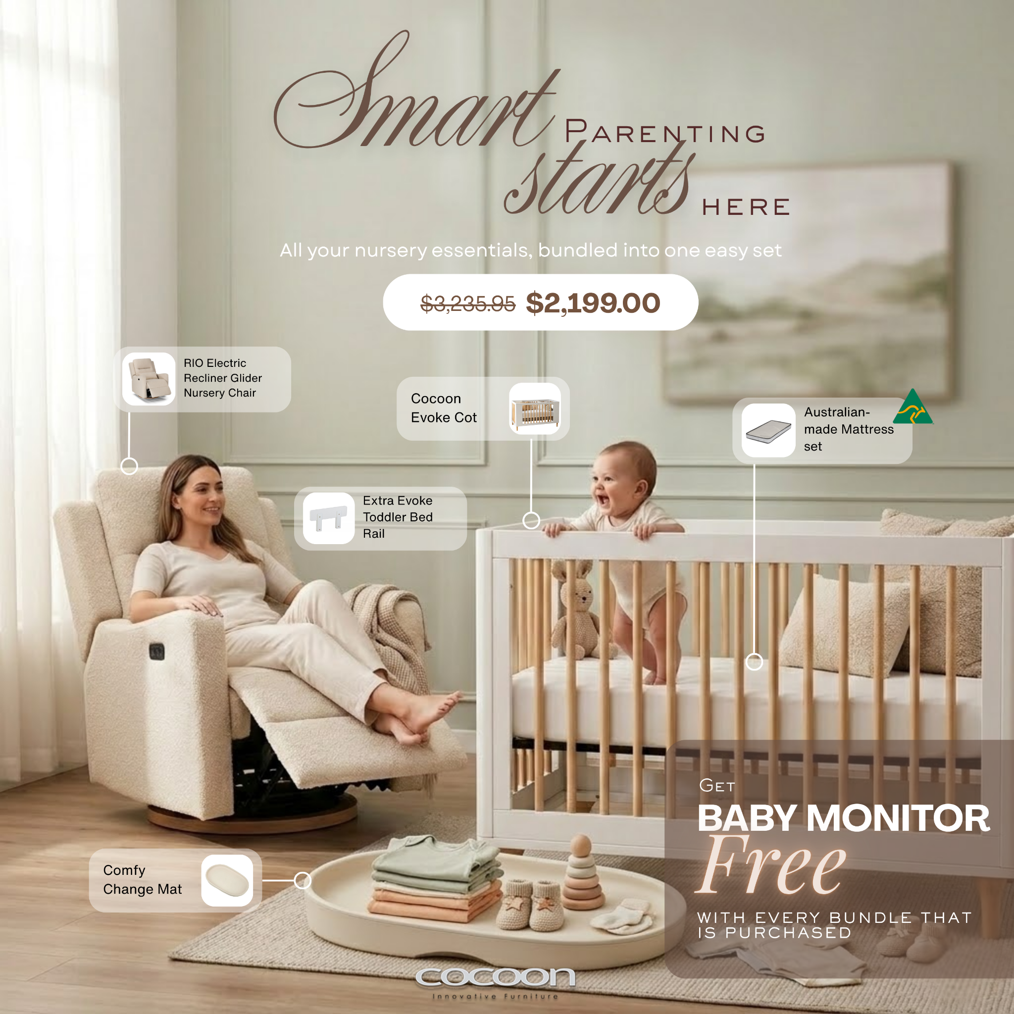 Cocoon Furniture Facebook ad
