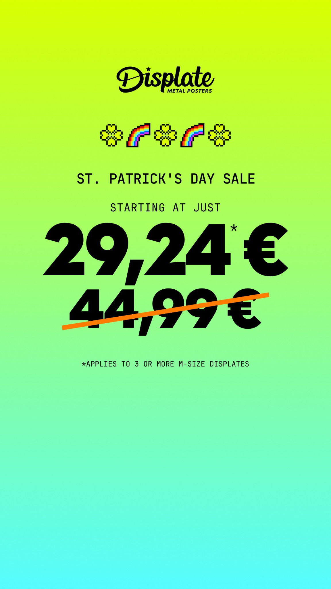 Displate Facebook ad