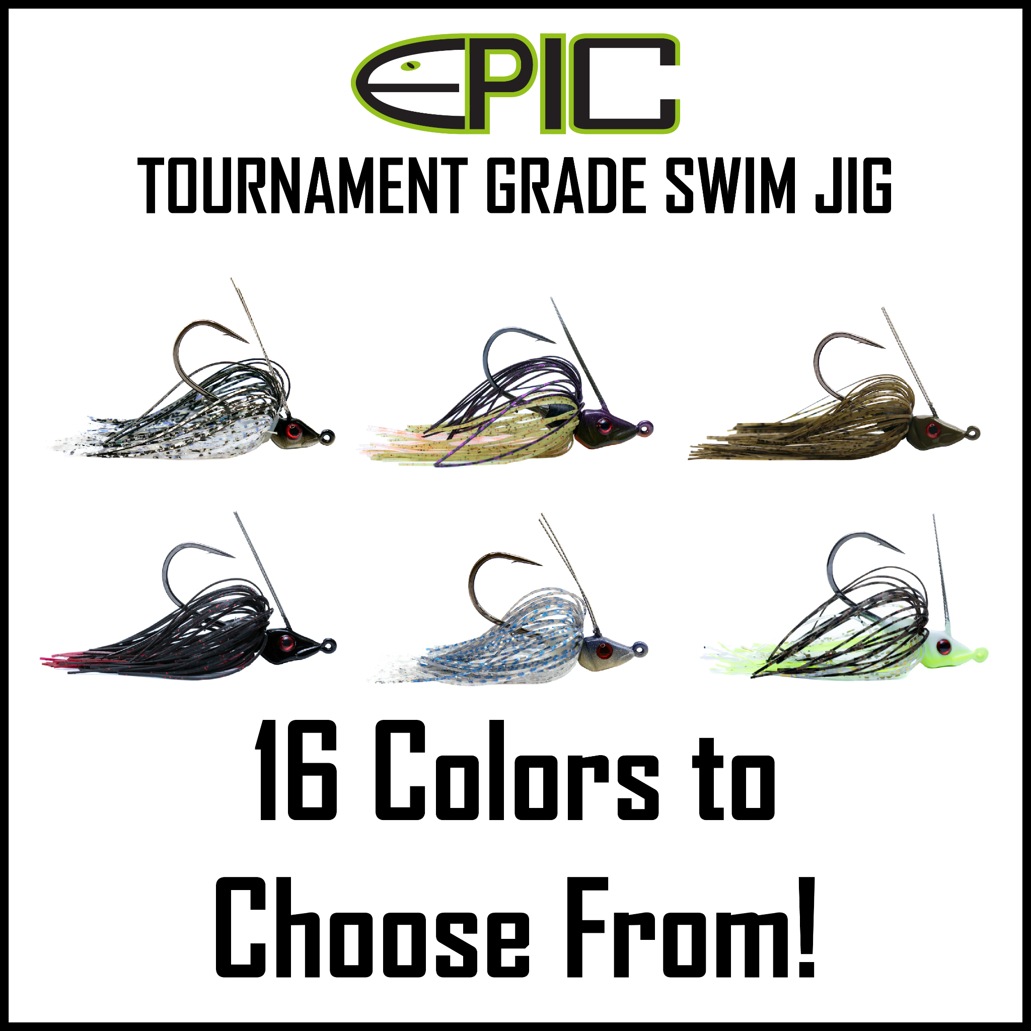 Epic Baits Fishing Facebook ad: Epic Baits lures and tungsten weights feature advanced…