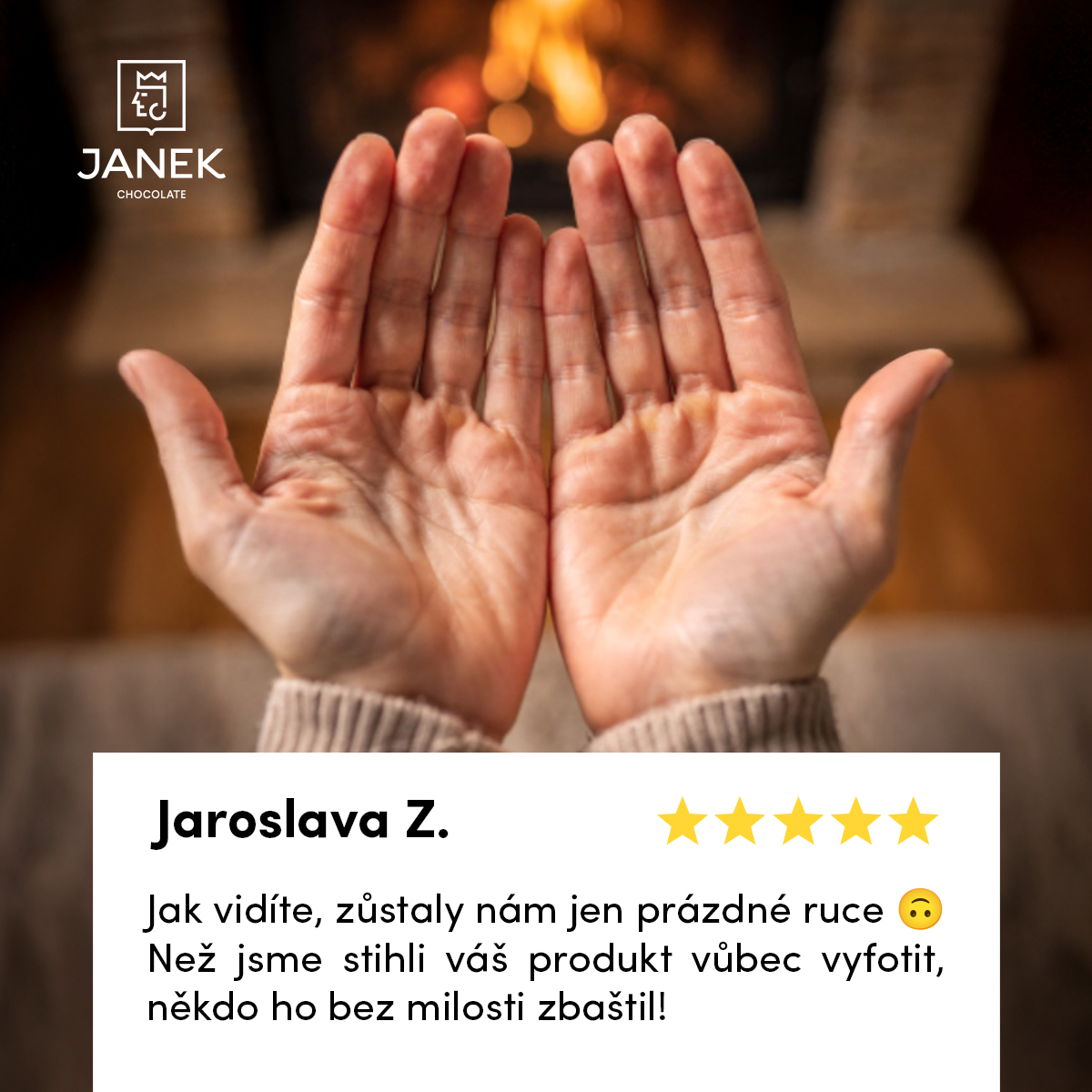 Čokoládovna JANEK Facebook ad
