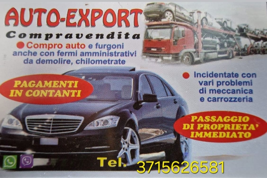Compro auto e furgoni con fermi amministrativi Facebook ad: Chatta su Messenger