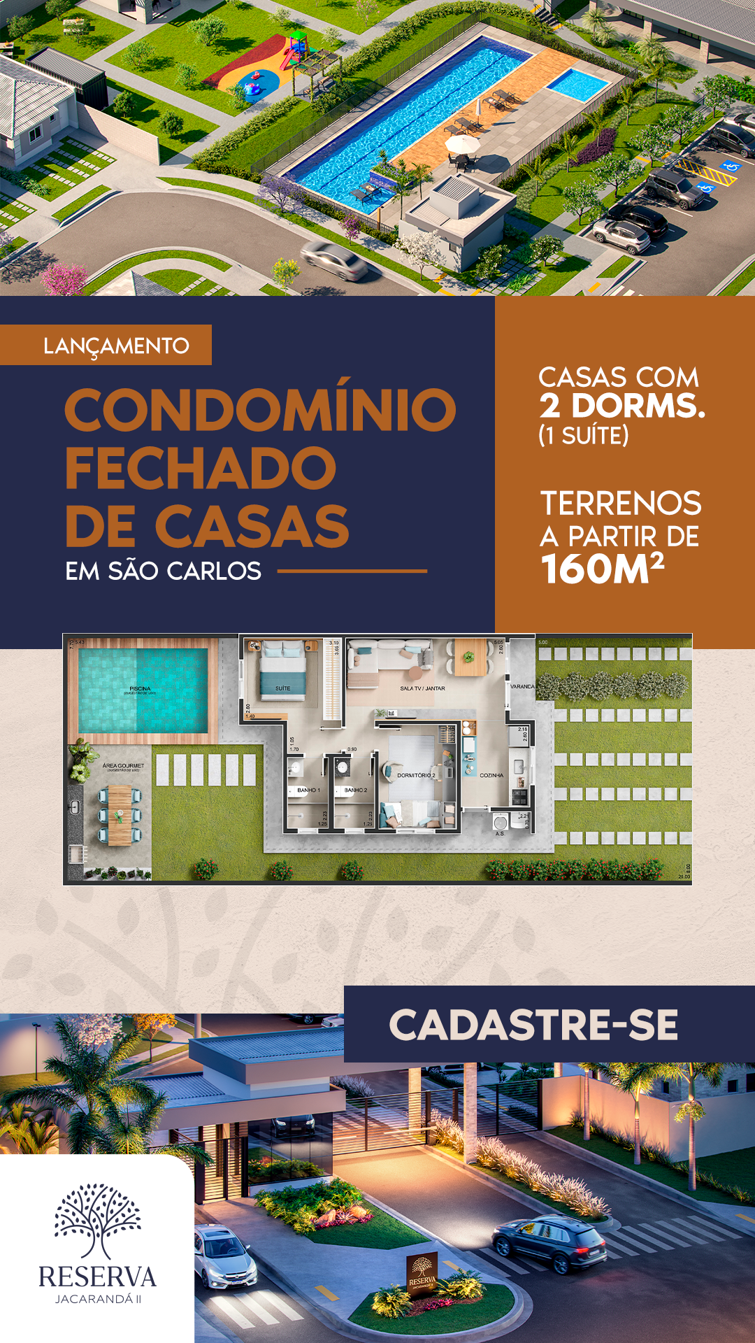 Cataguá Construtora Facebook ad from Oct 31, 2025