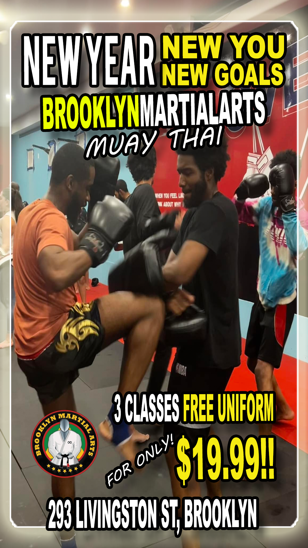 Brooklyn Martial Arts Facebook ad