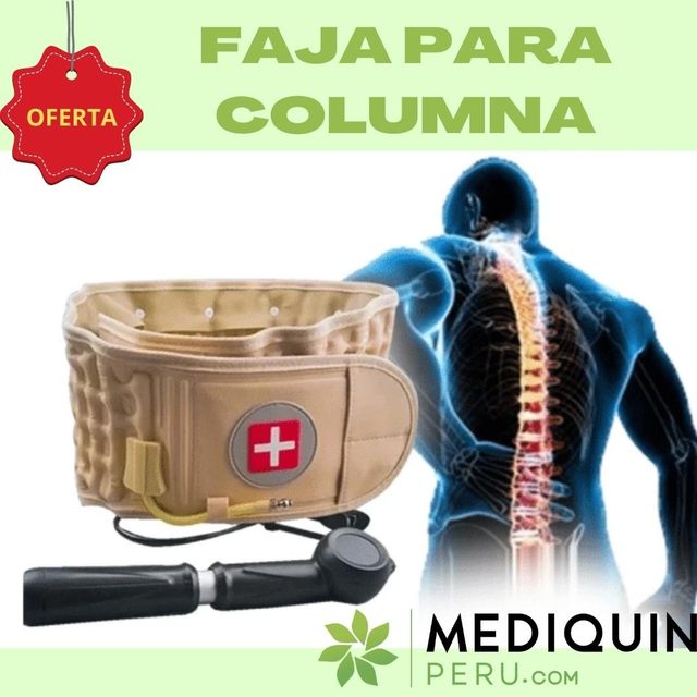 Bienestar Peru Facebook ad: Faja de Descompresión Lumbar-Directo de USA