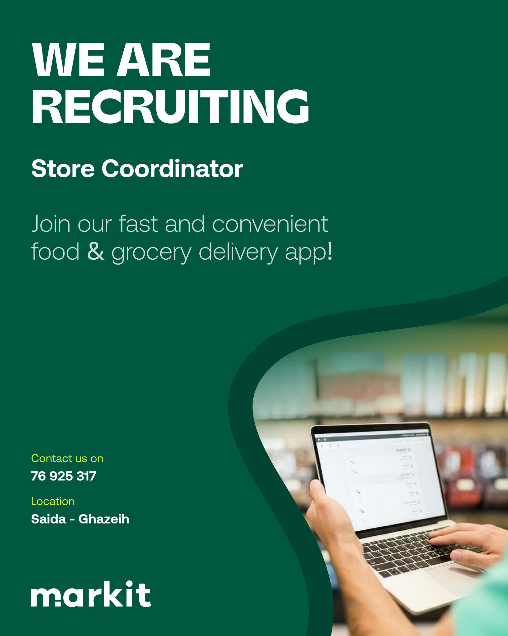 markit Facebook ad: Join Our Team!
