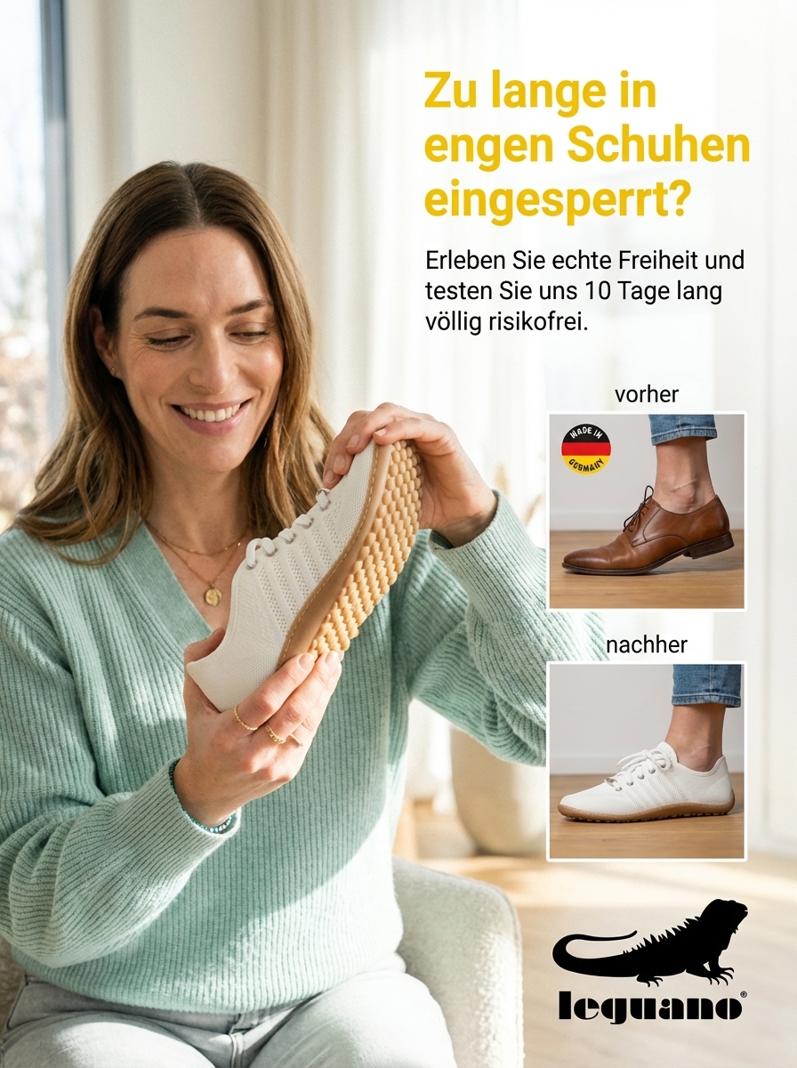 leguano Barfußschuhe Facebook ad
