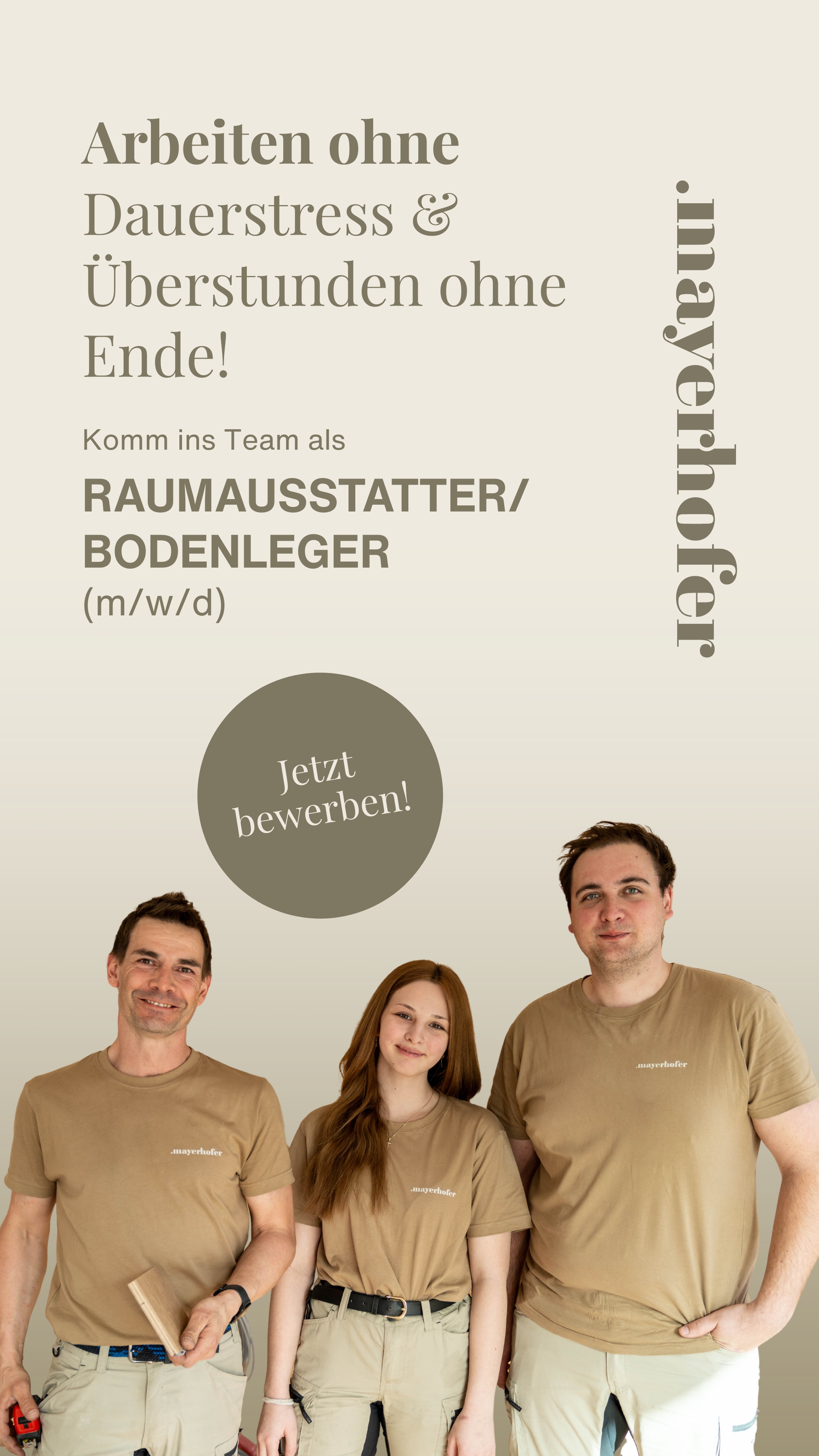 Mayerhofer Raumgefuehl Facebook ad from May 21, 2026
