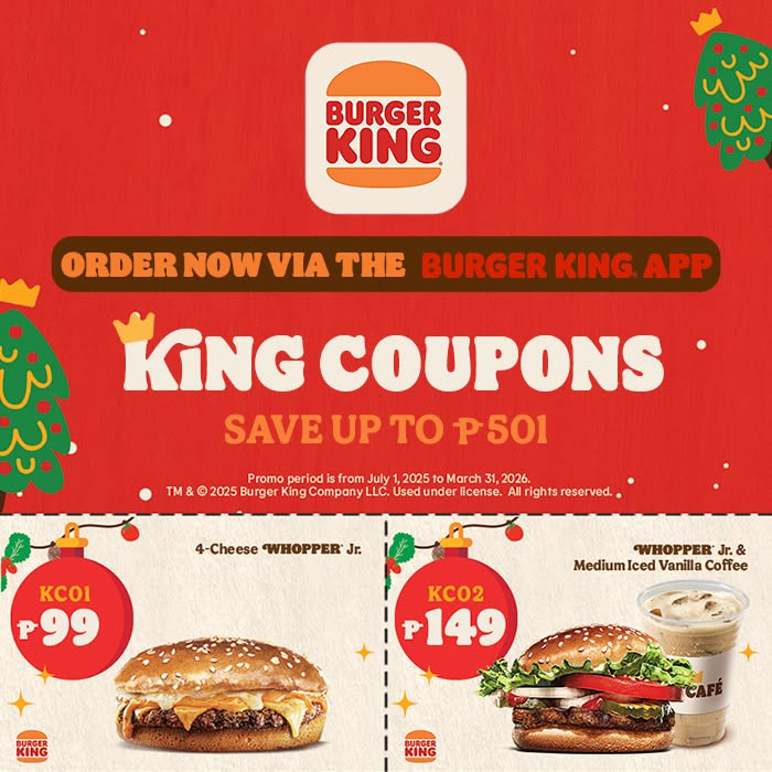 Burger King Philippines Facebook ad