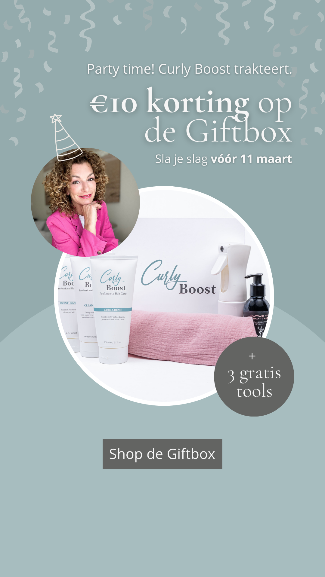 Curly Boost By MonQue Facebook ad