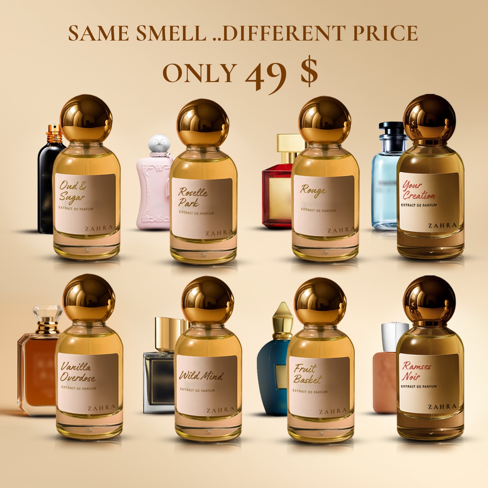 Zahra Perfume Facebook ad