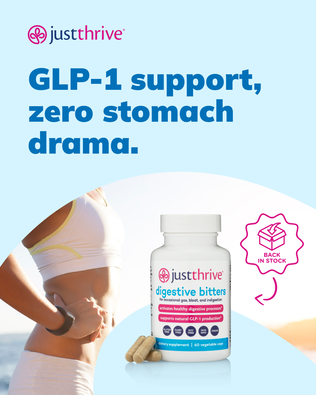 Just Thrive Facebook ad