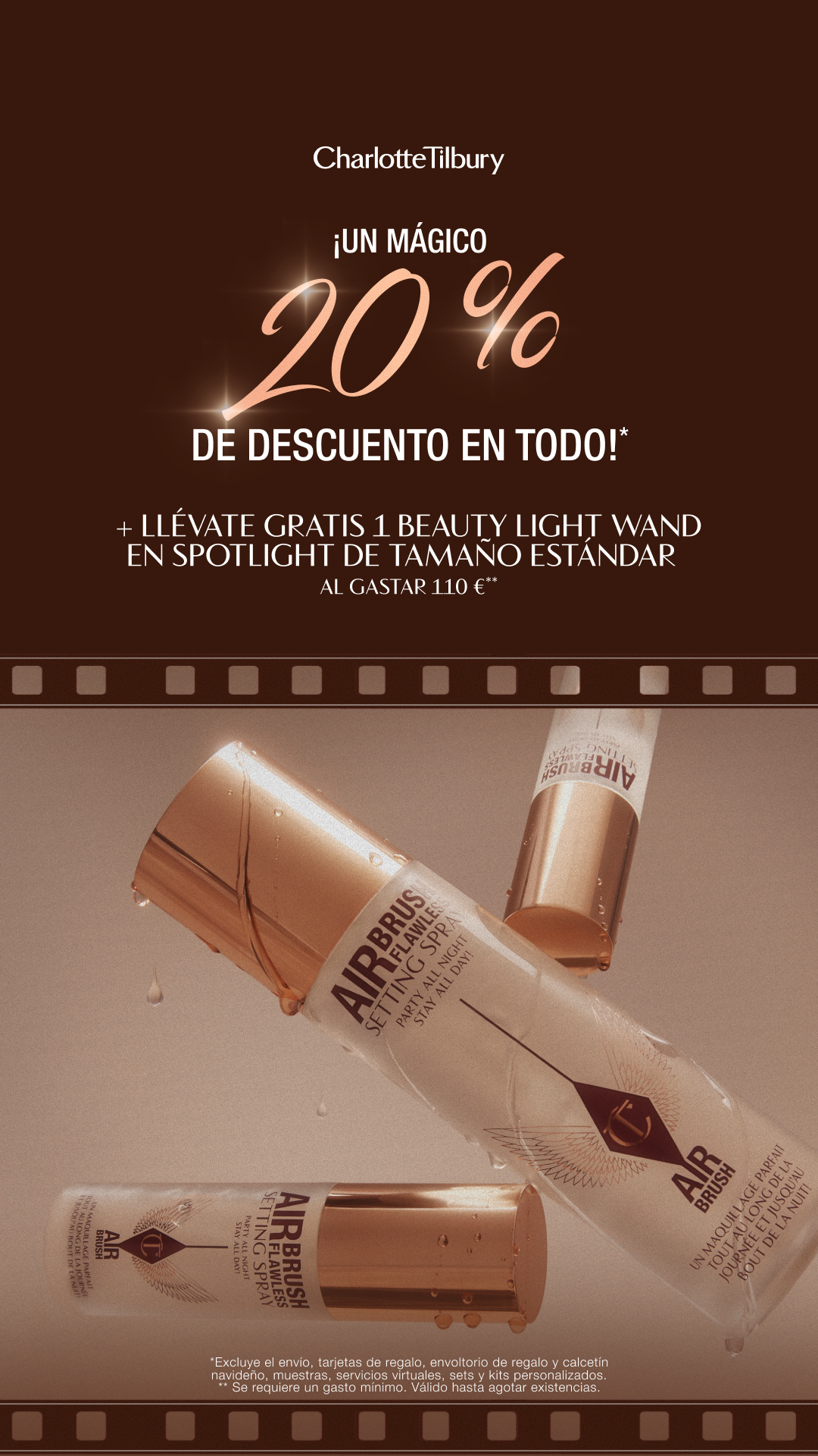 Charlotte Tilbury Facebook ad