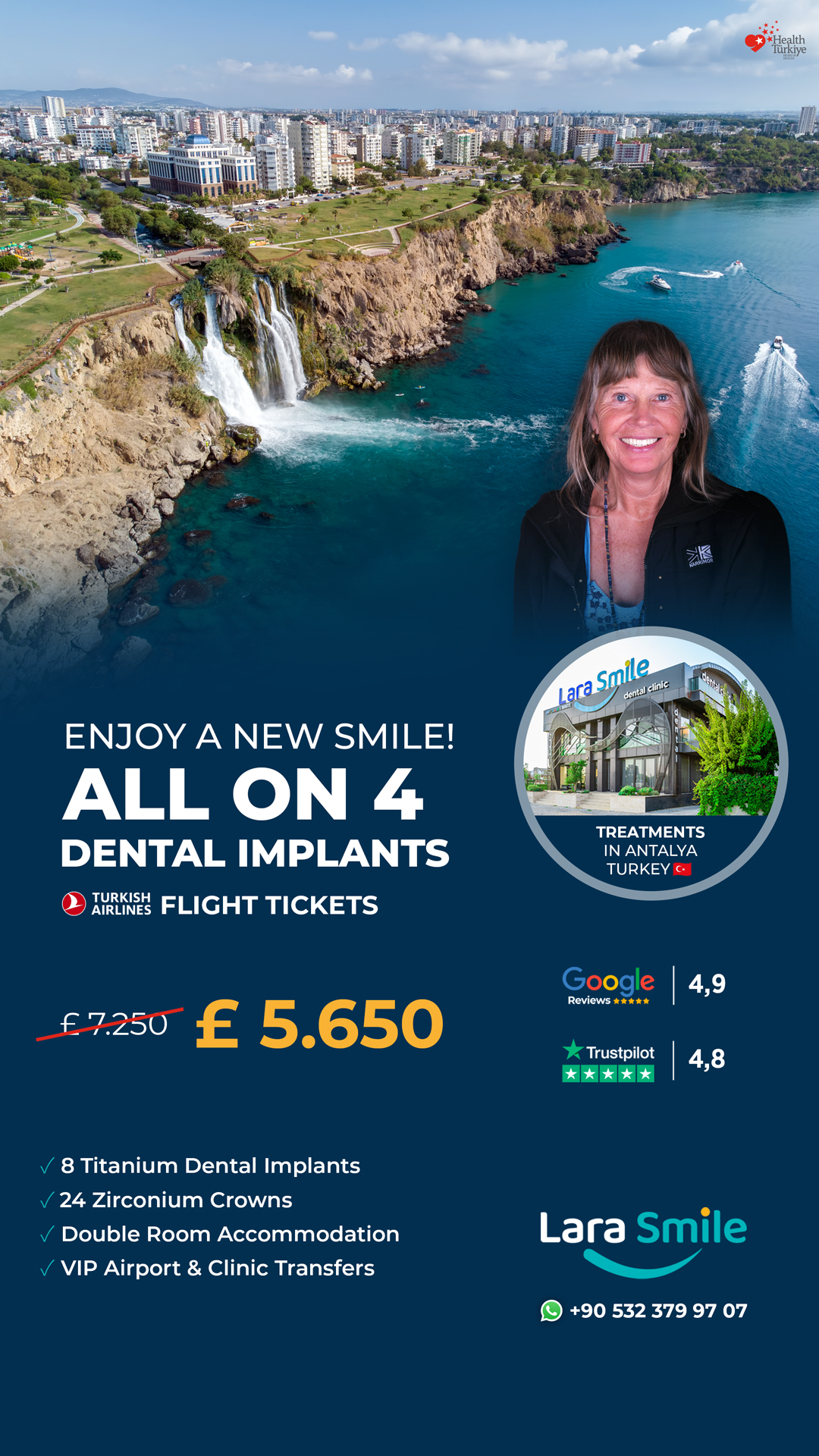 Lara Smile Dental Clinic Facebook ad from Mar 14, 2026