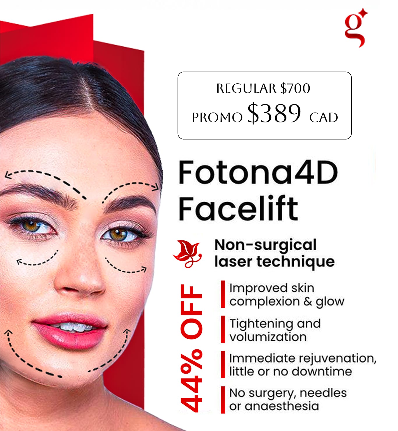 Glow & Go Facebook ad